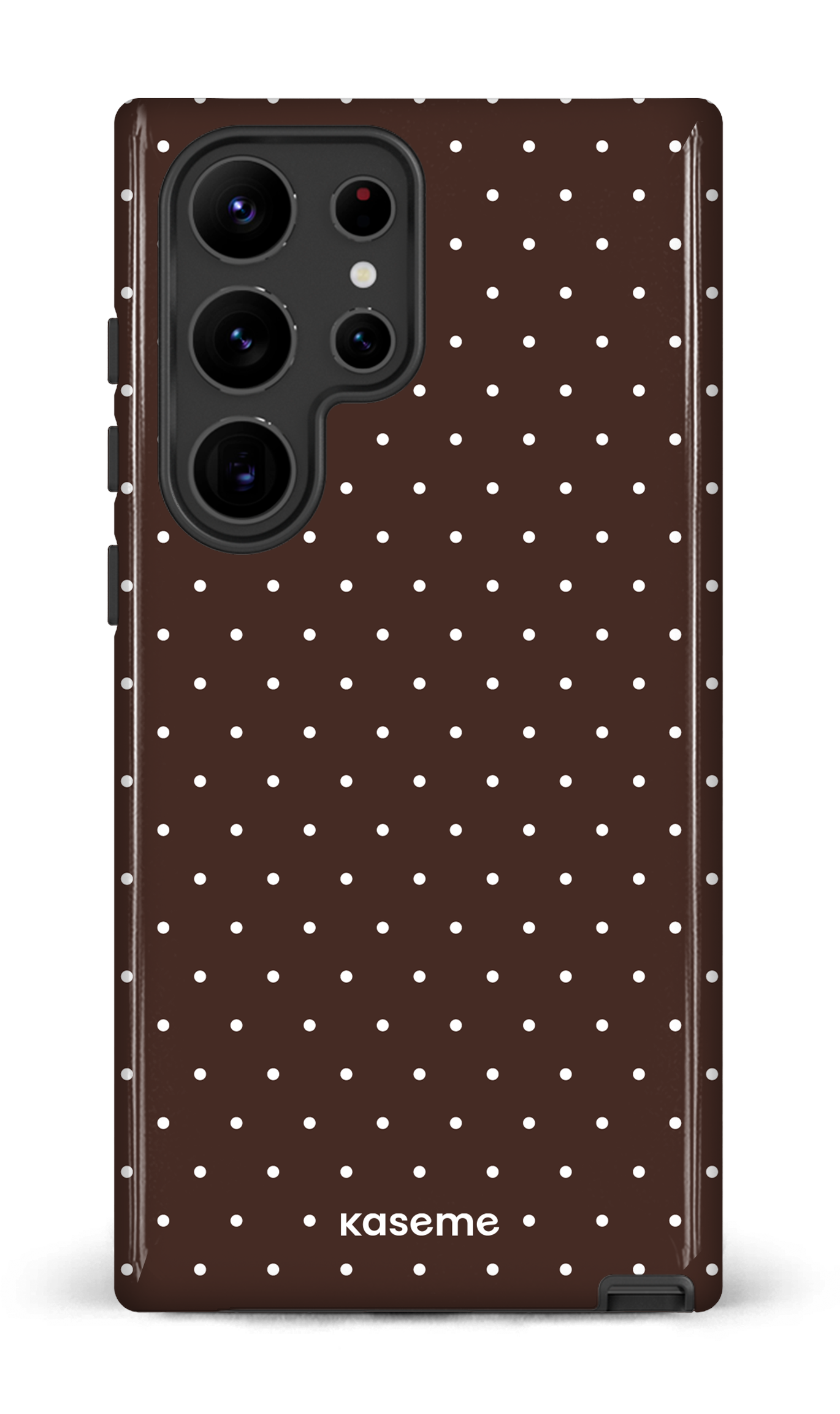 Galaxy S23 Ultra Tough Gloss Ditsy Brown -
