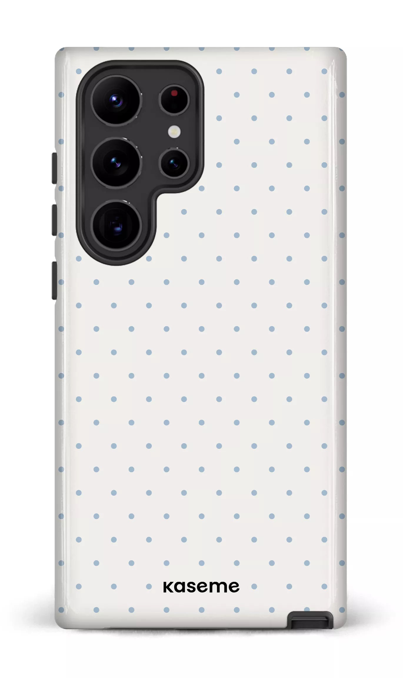 Galaxy S23 Ultra Tough Gloss Ditsy White & Blue -