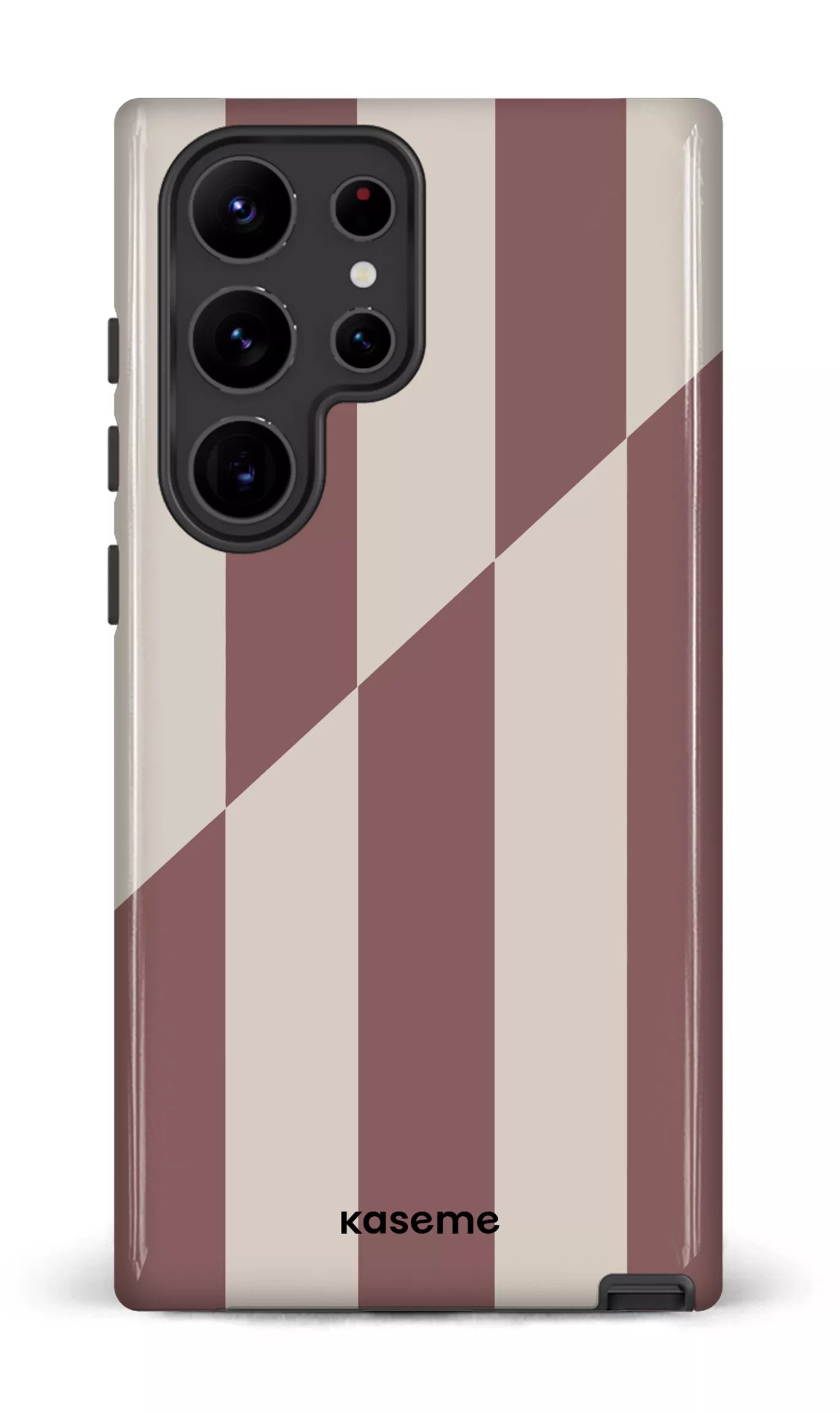 Galaxy S23 Ultra Tough Gloss Divided Brown -
