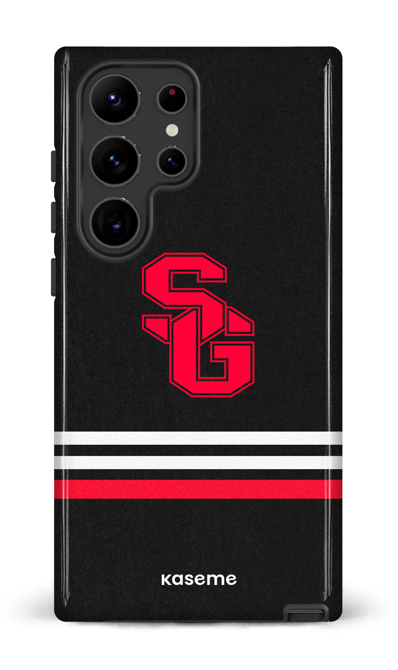 Galaxy S23 Ultra Tough Gloss Dragons PSG Noir -