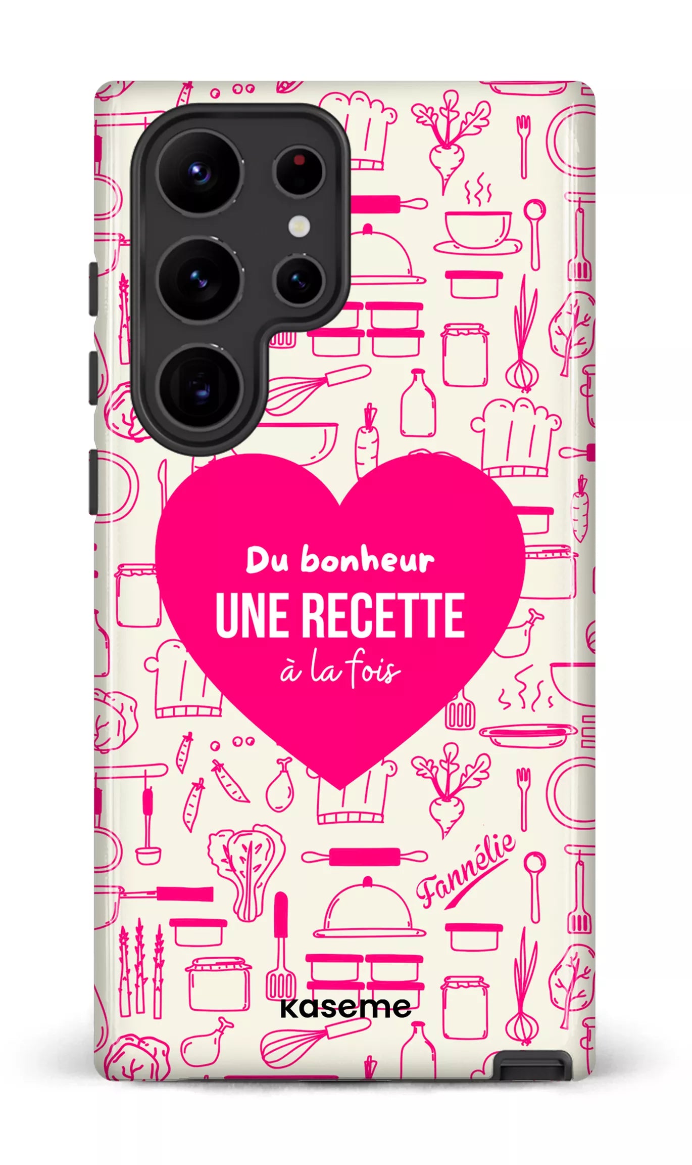 Galaxy S23 Ultra Tough Gloss Du bonheur une recette à la fois -