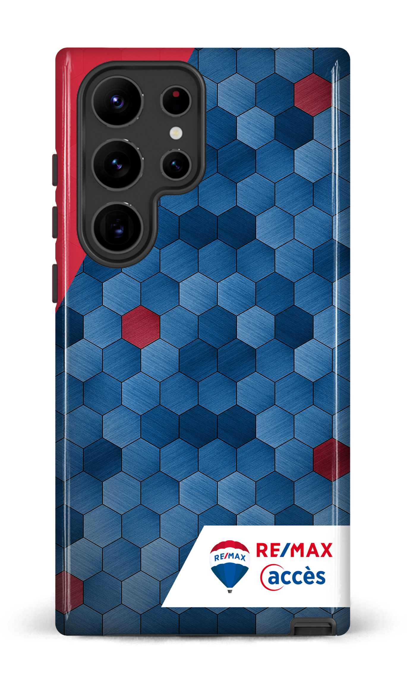 Galaxy S23 Ultra Tough Gloss Exagones texturés -