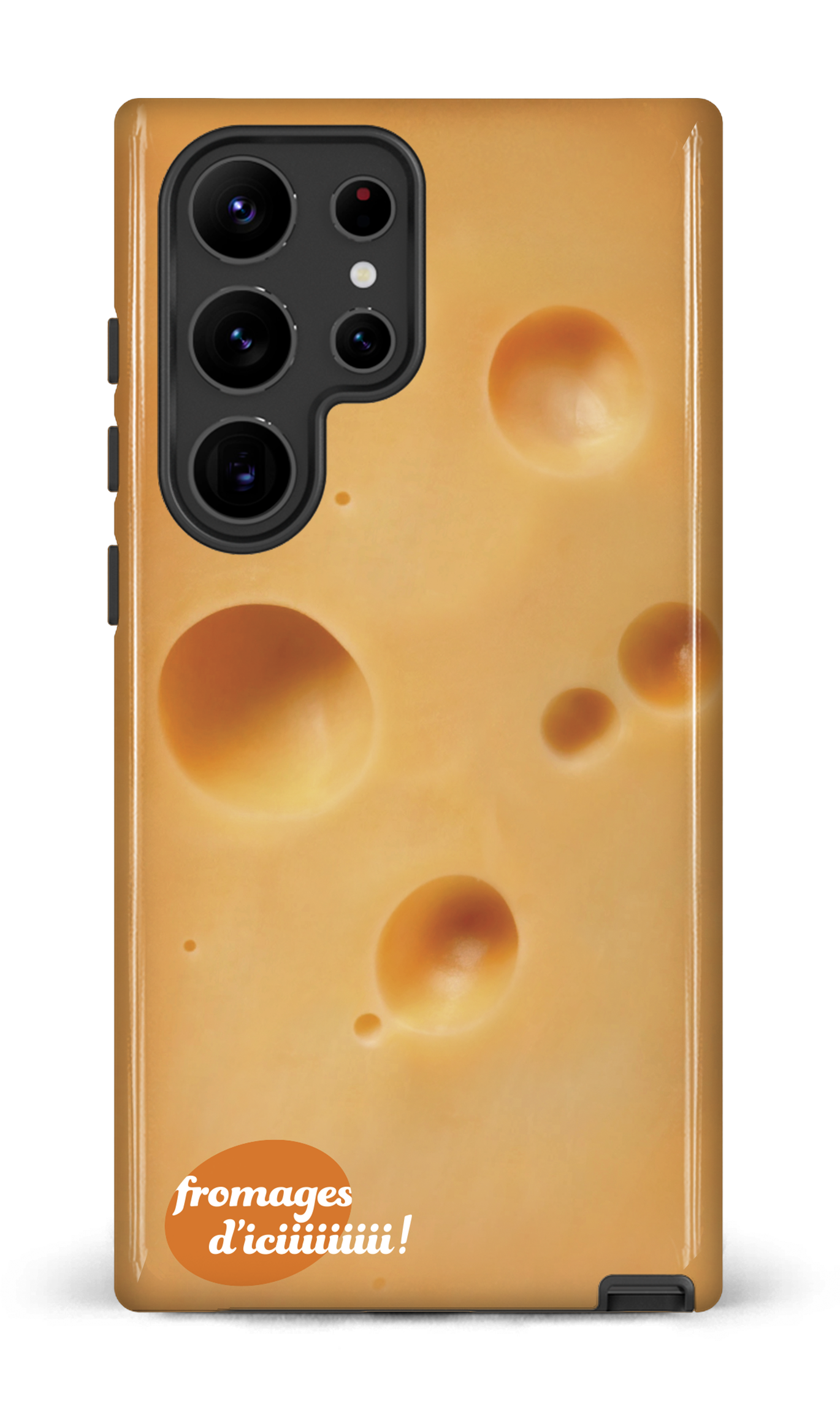 Galaxy S23 Ultra Tough Gloss Fromage Suisse Logo -