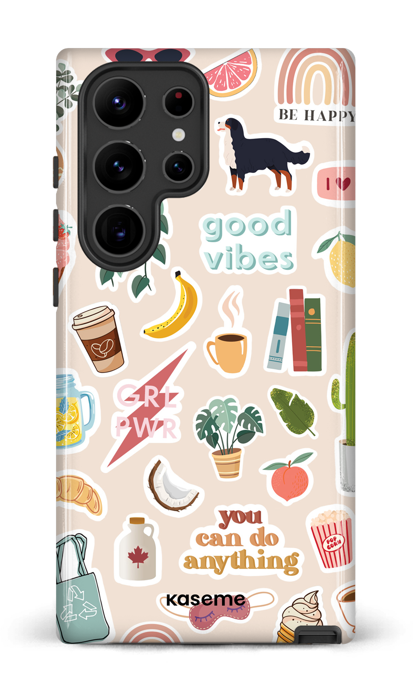 Galaxy S23 Ultra Tough Gloss Good vibes -