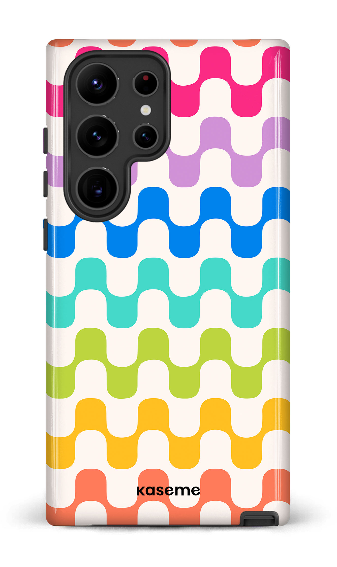 Galaxy S23 Ultra Tough Gloss Hippy Rainbow -