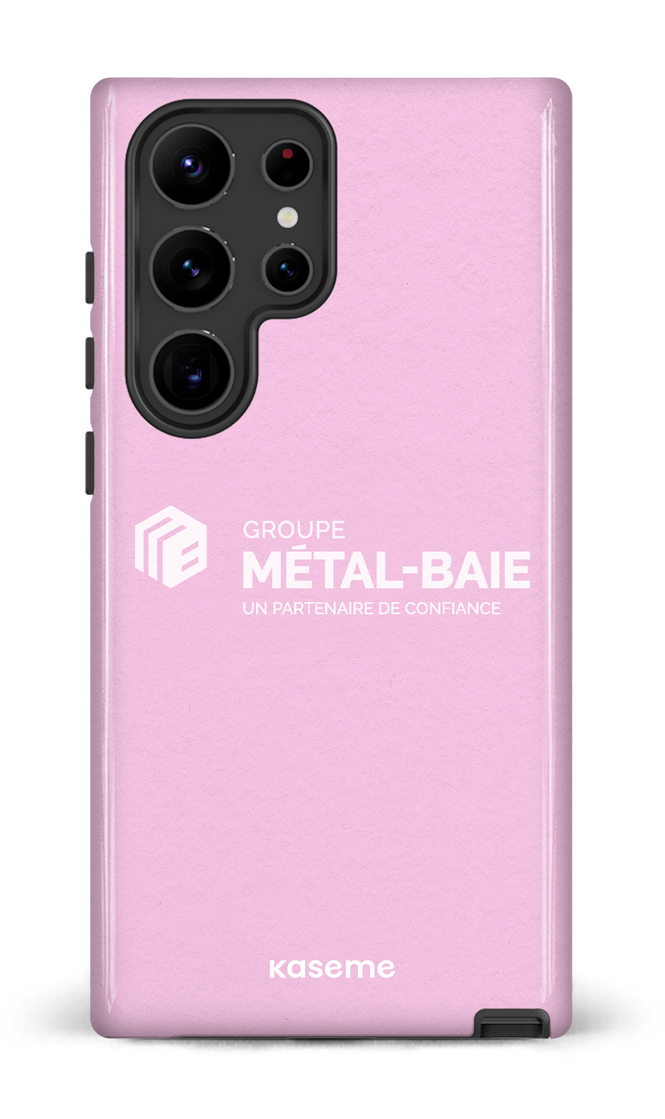 Galaxy S23 Ultra Tough Gloss Métal-Baie Rose -