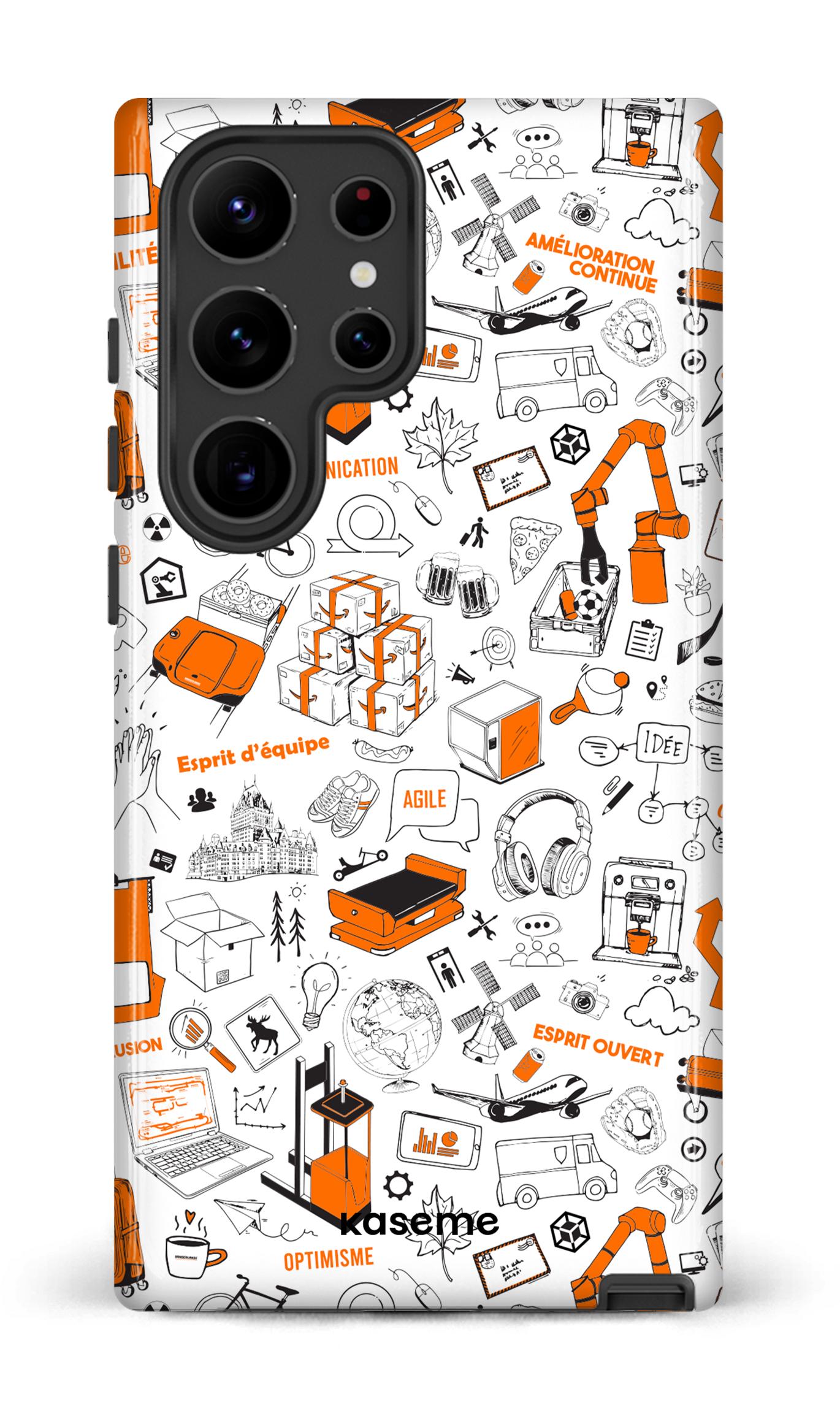 Galaxy S23 Ultra Tough Gloss Murale Vanderlande -