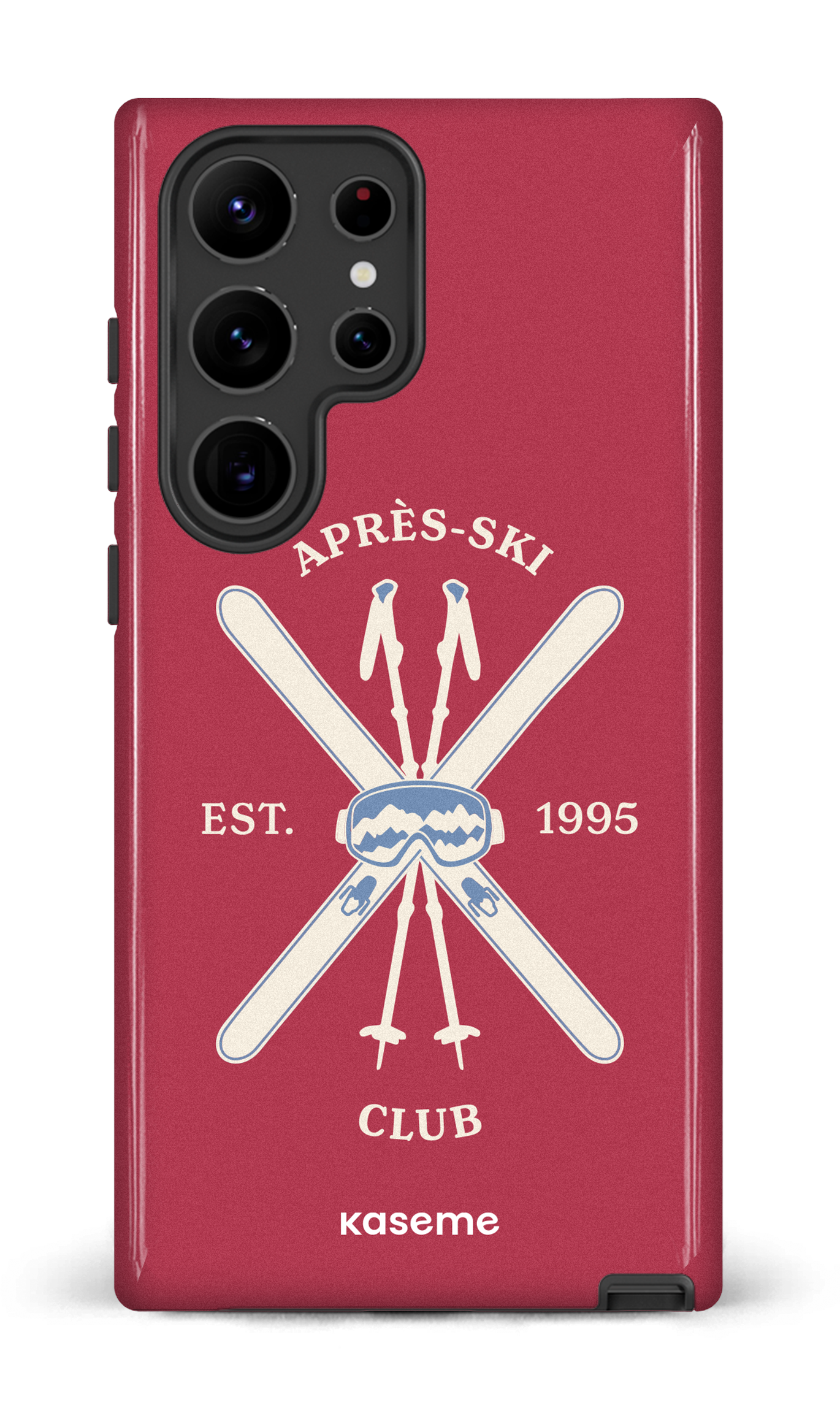 Galaxy S23 Ultra Tough Gloss Off-Track Red -