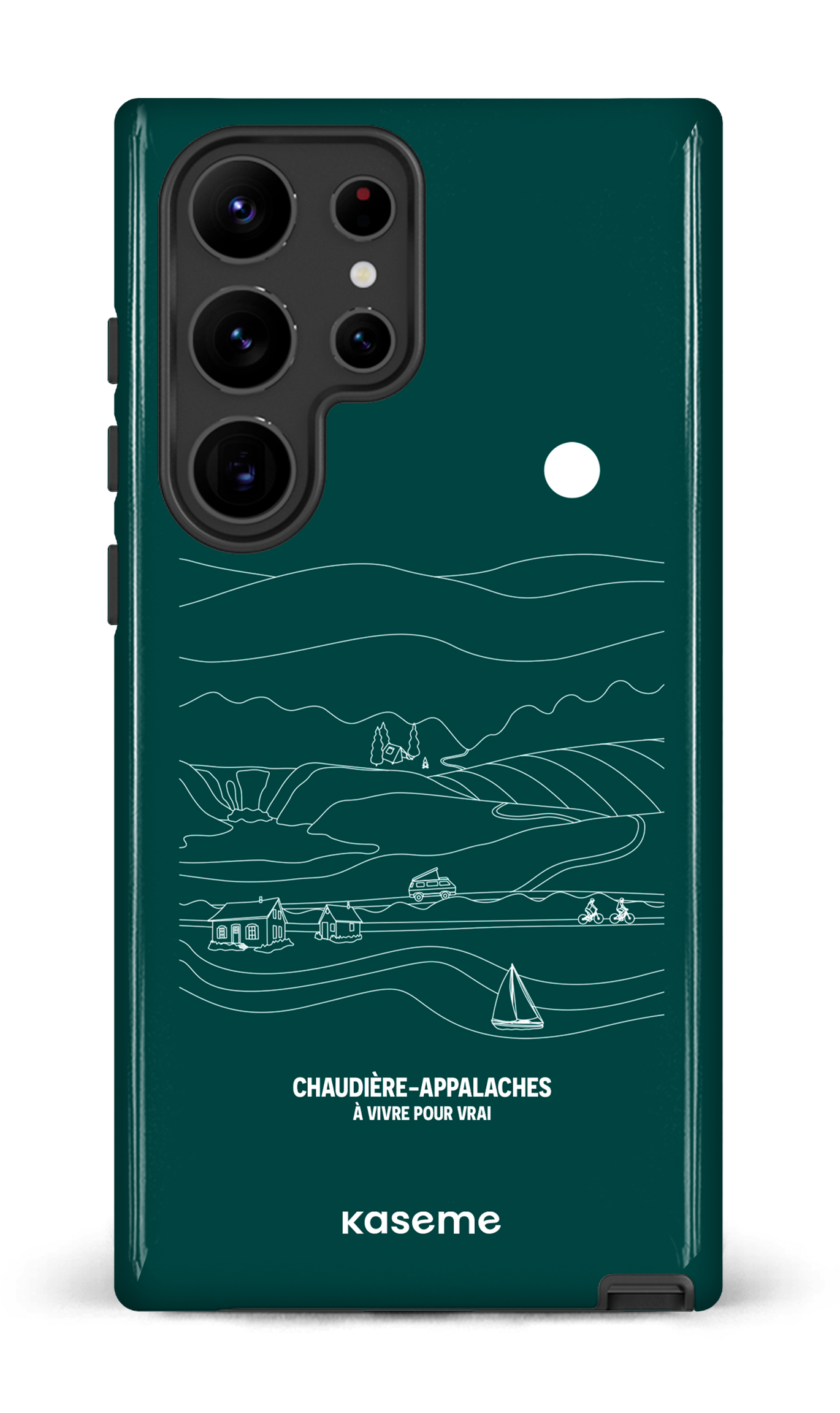 Galaxy S23 Ultra Tough Gloss Paysage Line Art par TCA -