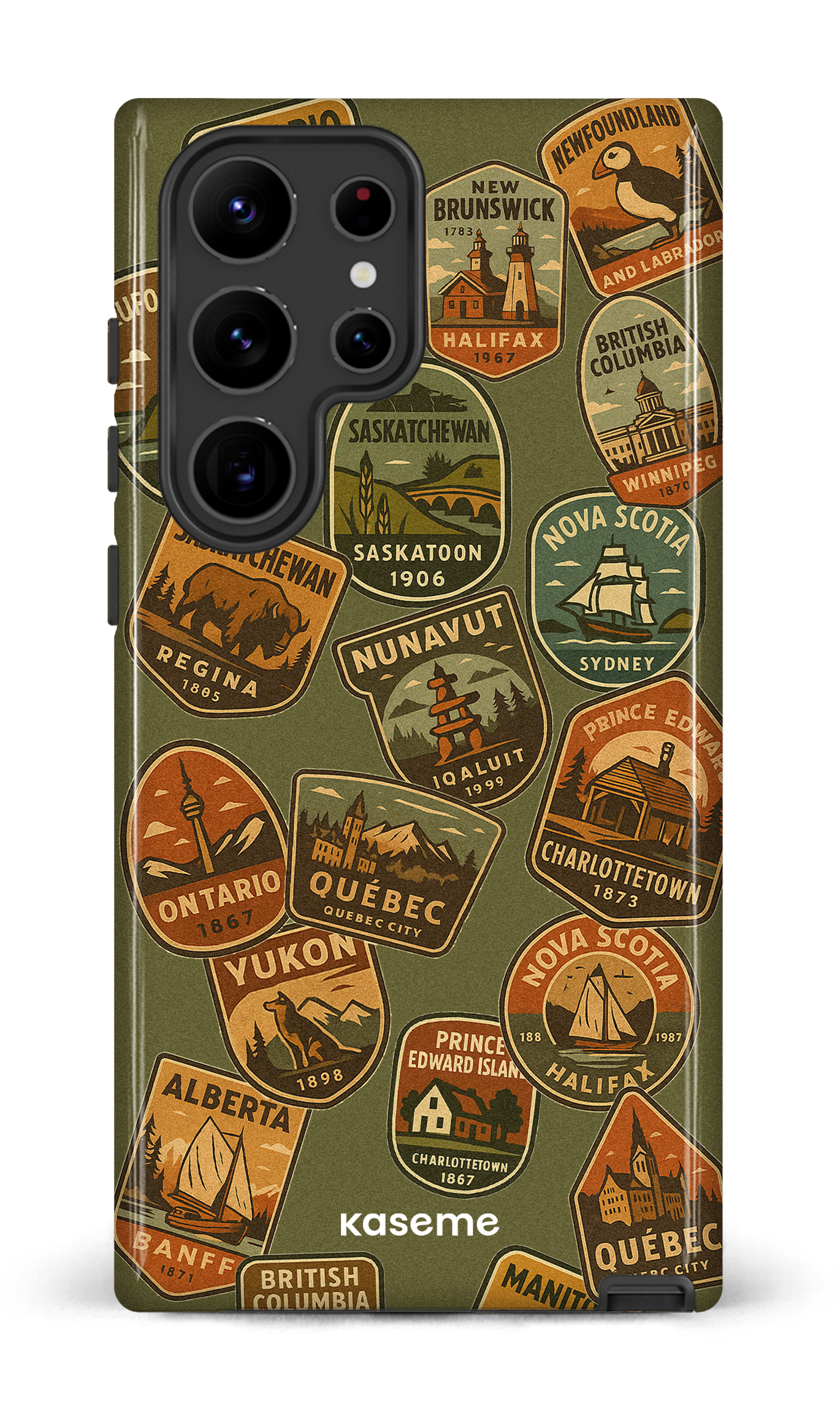 Galaxy S23 Ultra Tough Gloss Provinces -