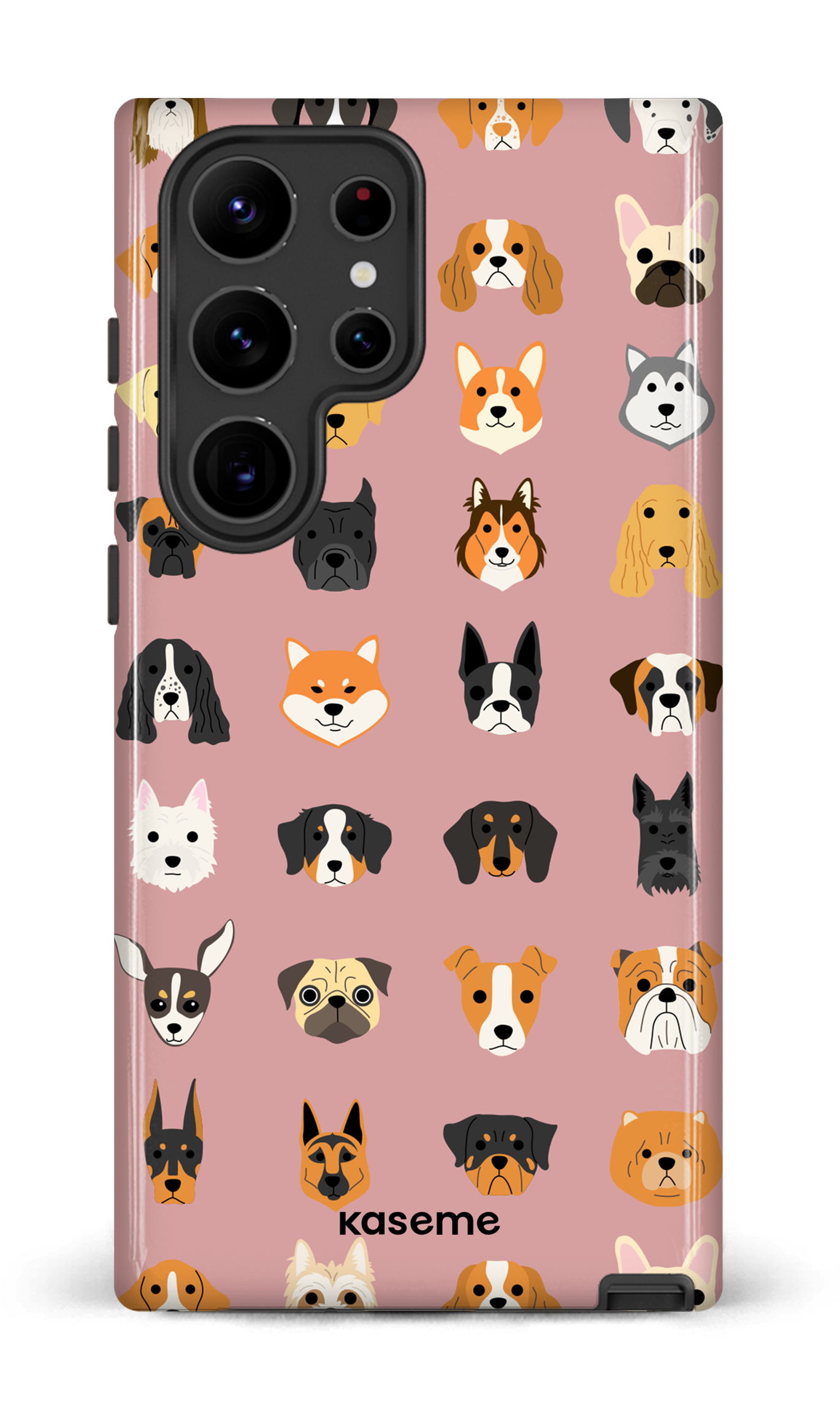 Galaxy S23 Ultra Tough Gloss Pup pink -