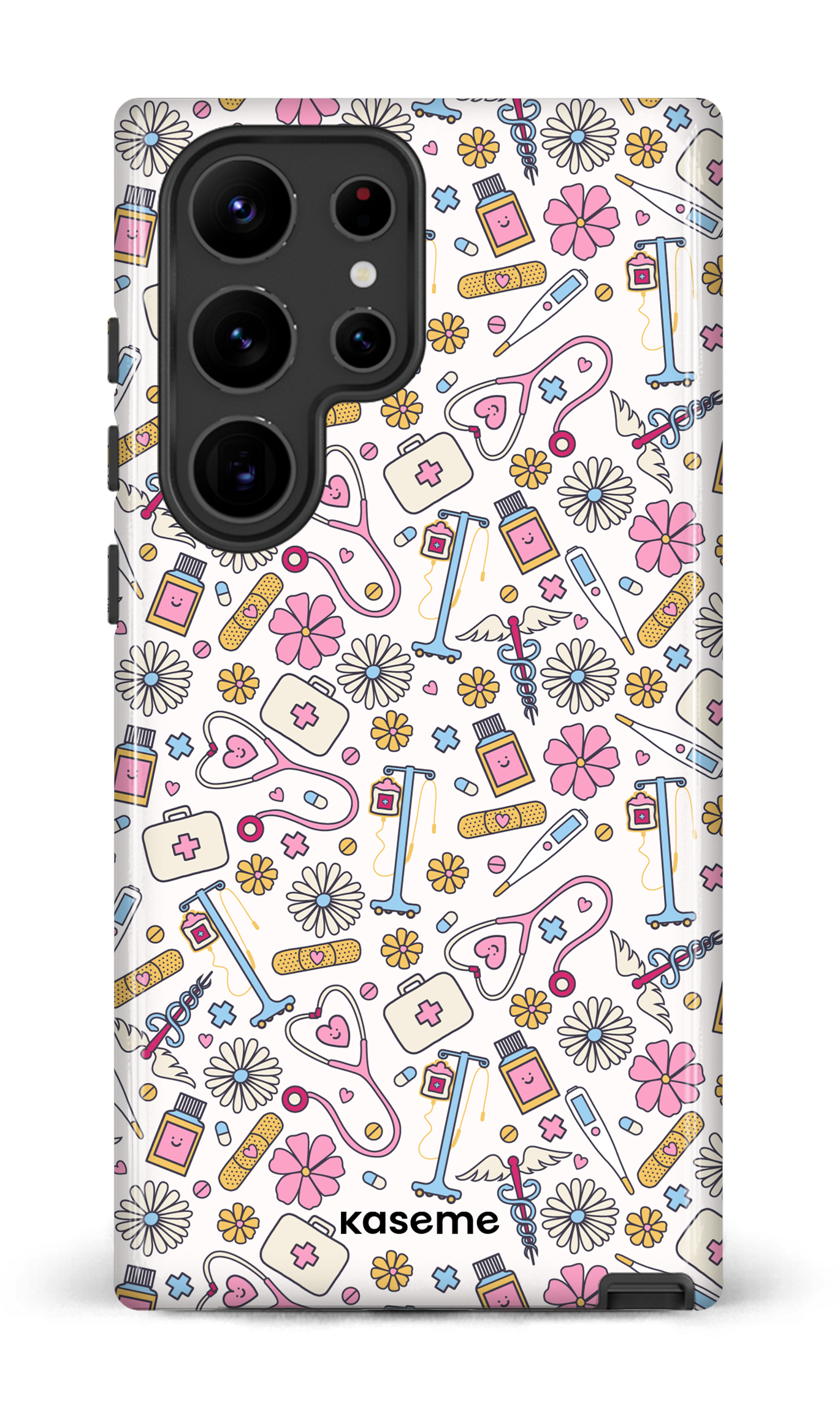 Galaxy S23 Ultra Tough Gloss Remedy Pink -