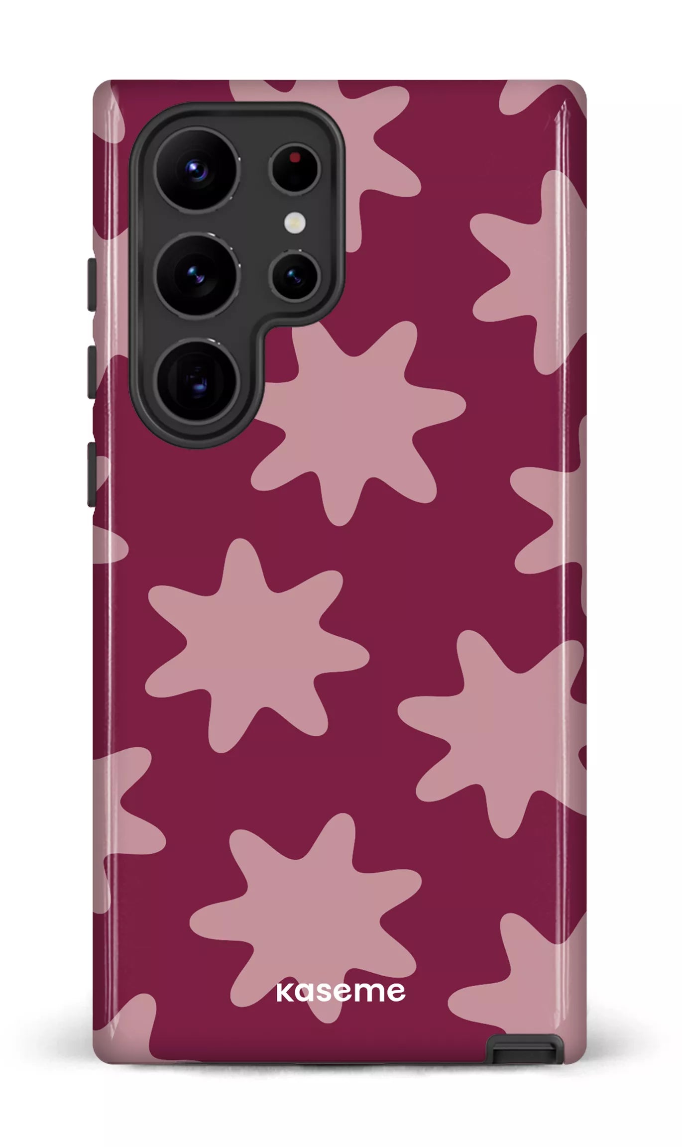 Galaxy S23 Ultra Tough Gloss Unframed Burgundy -