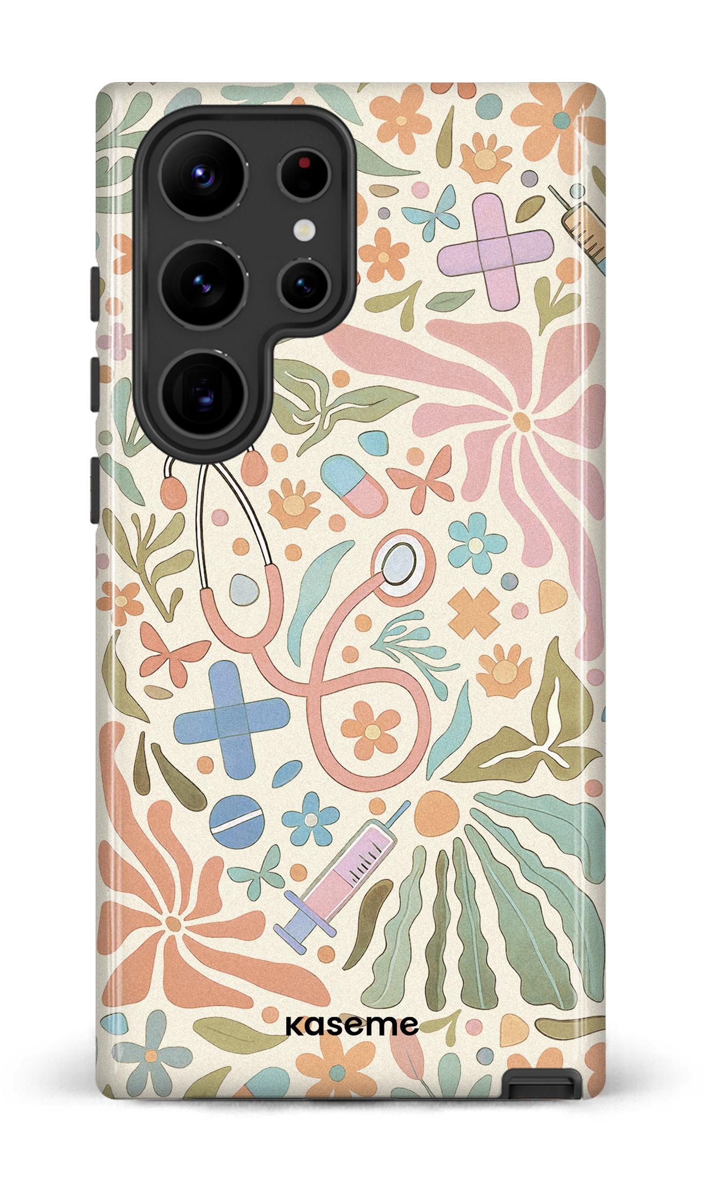 Galaxy S23 Ultra Tough Gloss VitaBloom Beige -
