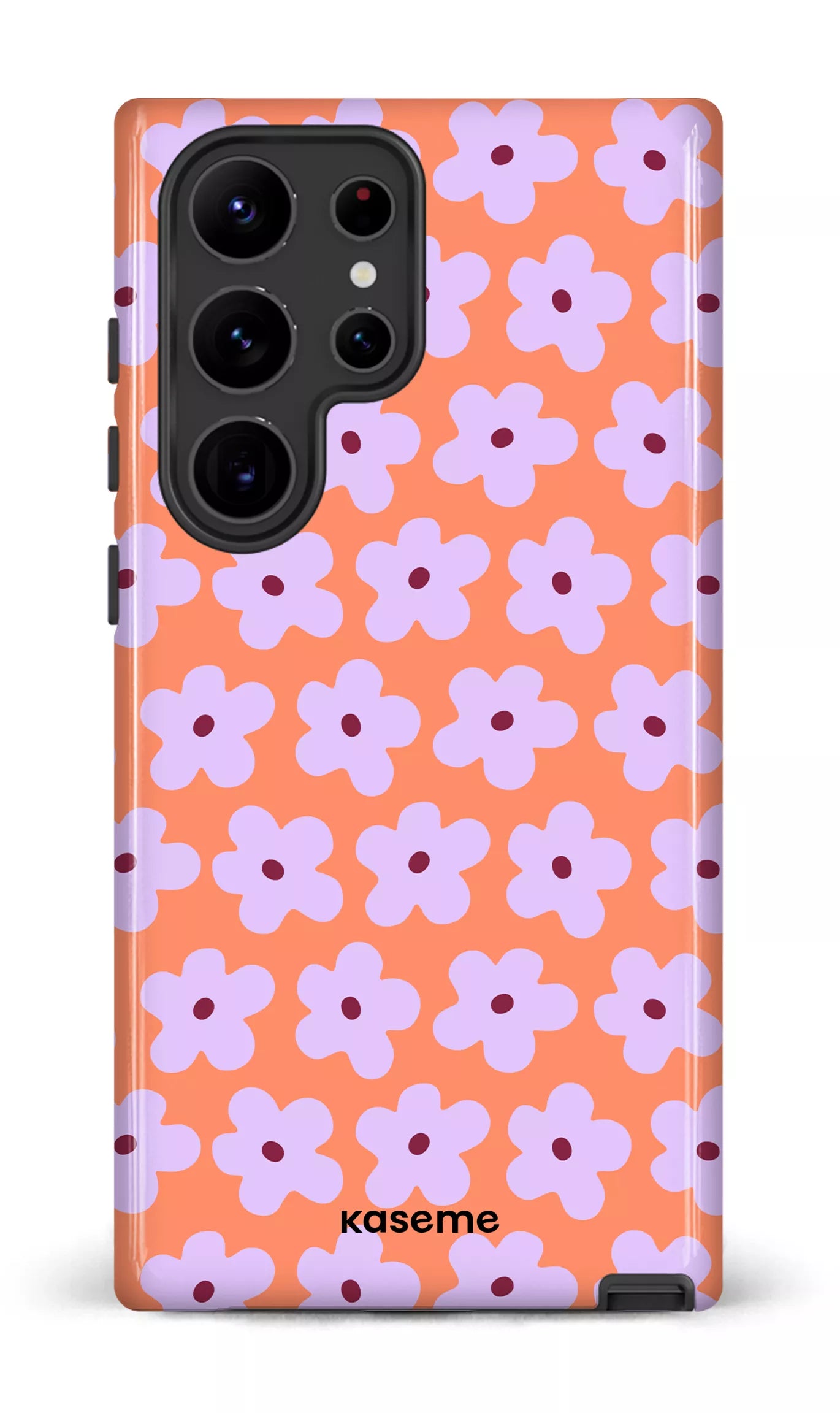 Galaxy S23 Ultra Tough Gloss Viva la Fiori Orange -