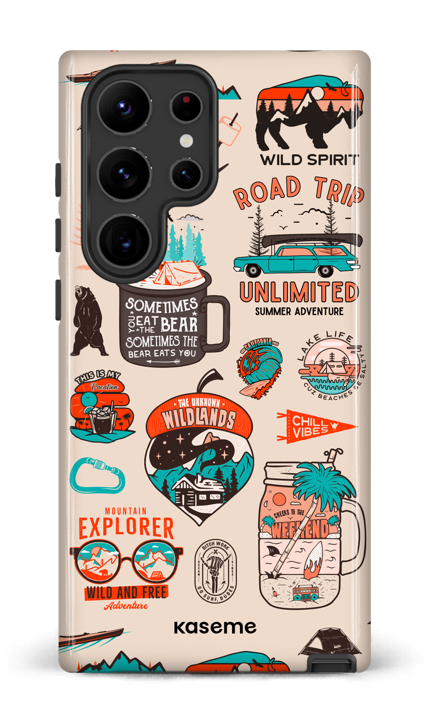 Galaxy S23 Ultra Tough Gloss Wildlands -