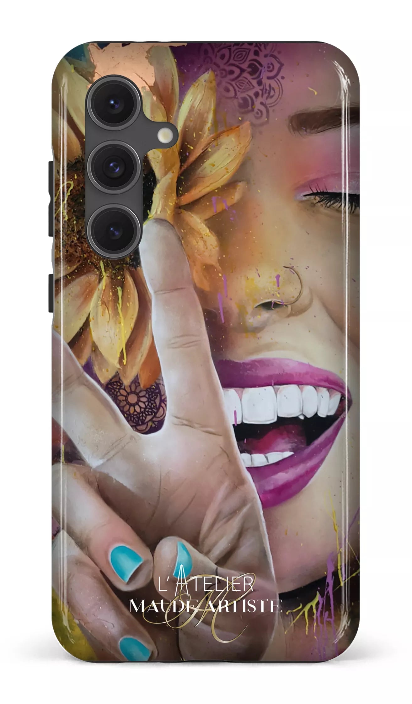 Galaxy S24FE Tough Around Peace by Maude -