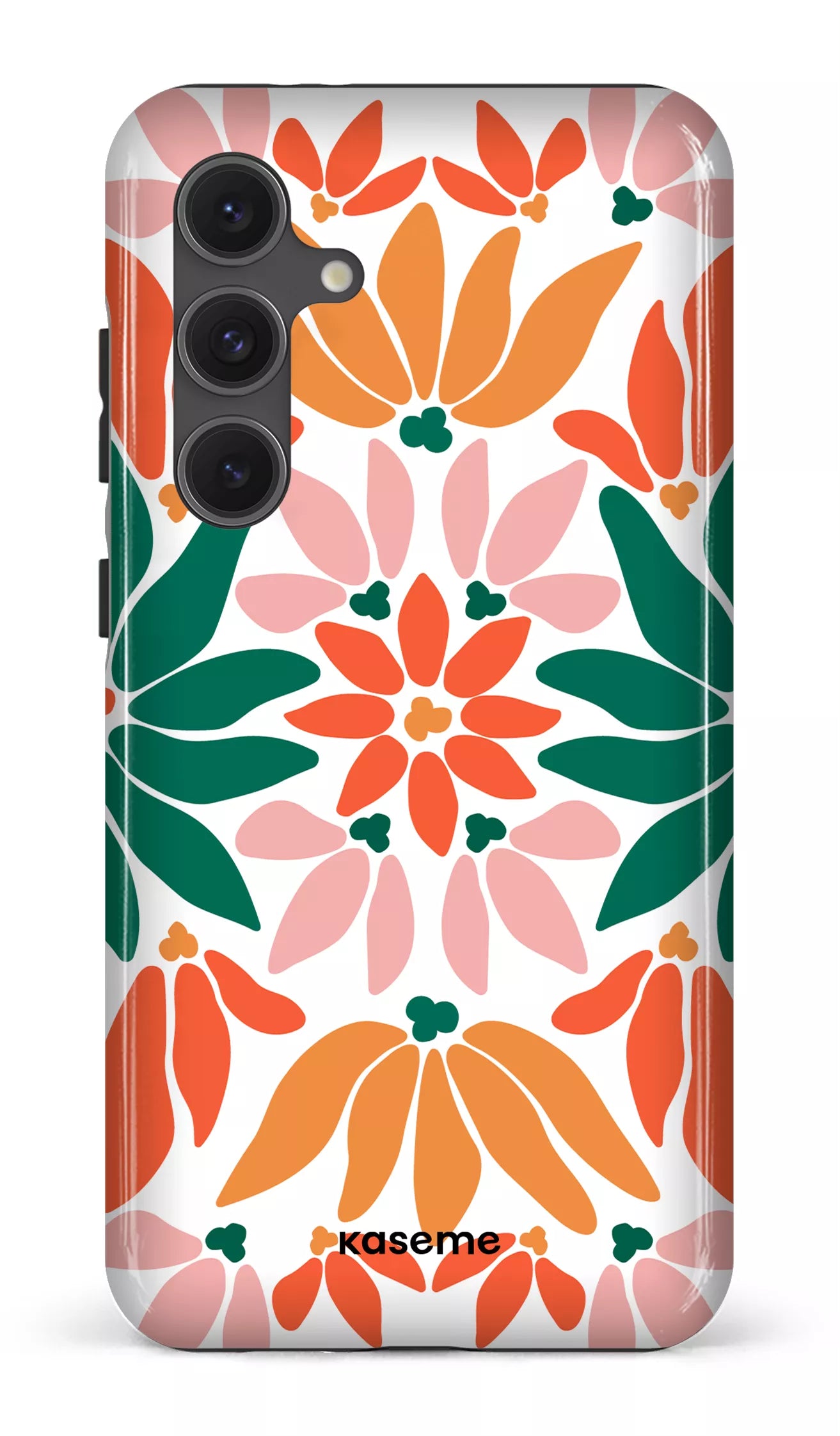 Galaxy S24FE Tough Christmas Bouquet white -