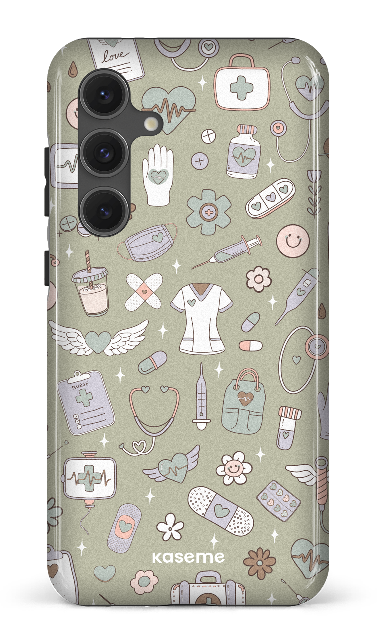Galaxy S24FE Tough Code Green -