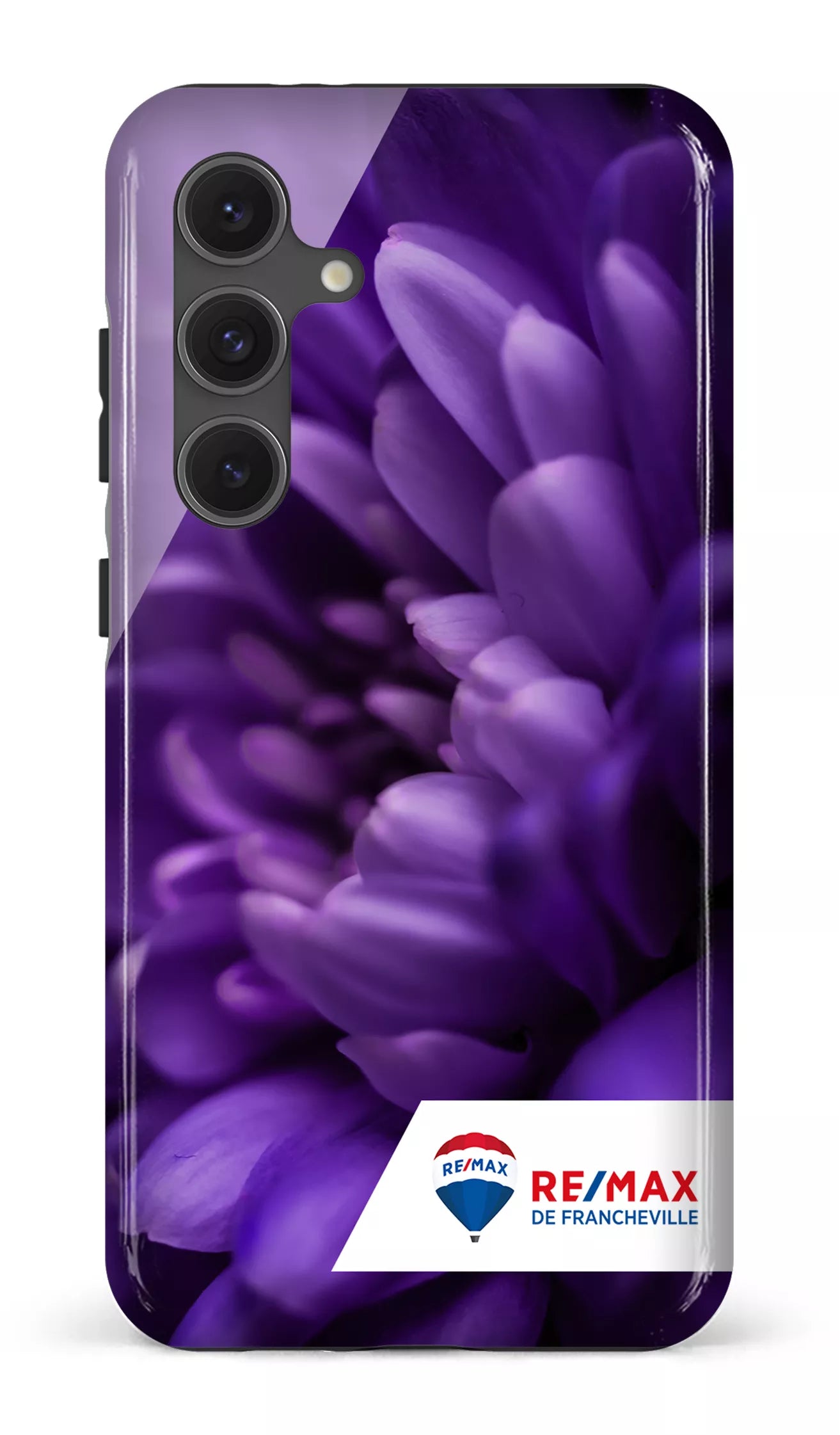 Galaxy S24FE Tough Fleur gros plan de Francheville -