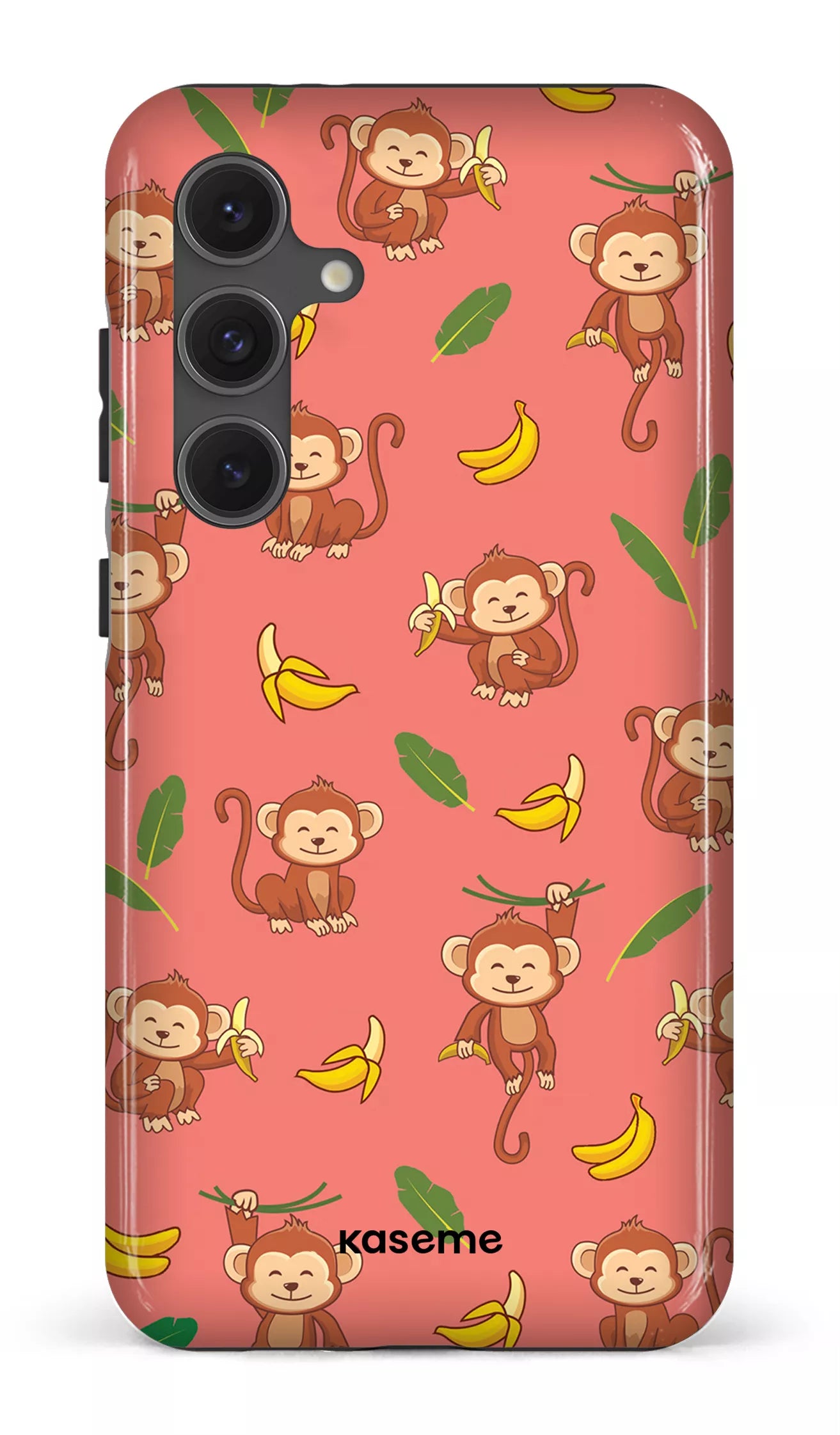 Galaxy S24FE Tough Happy Monkey red -