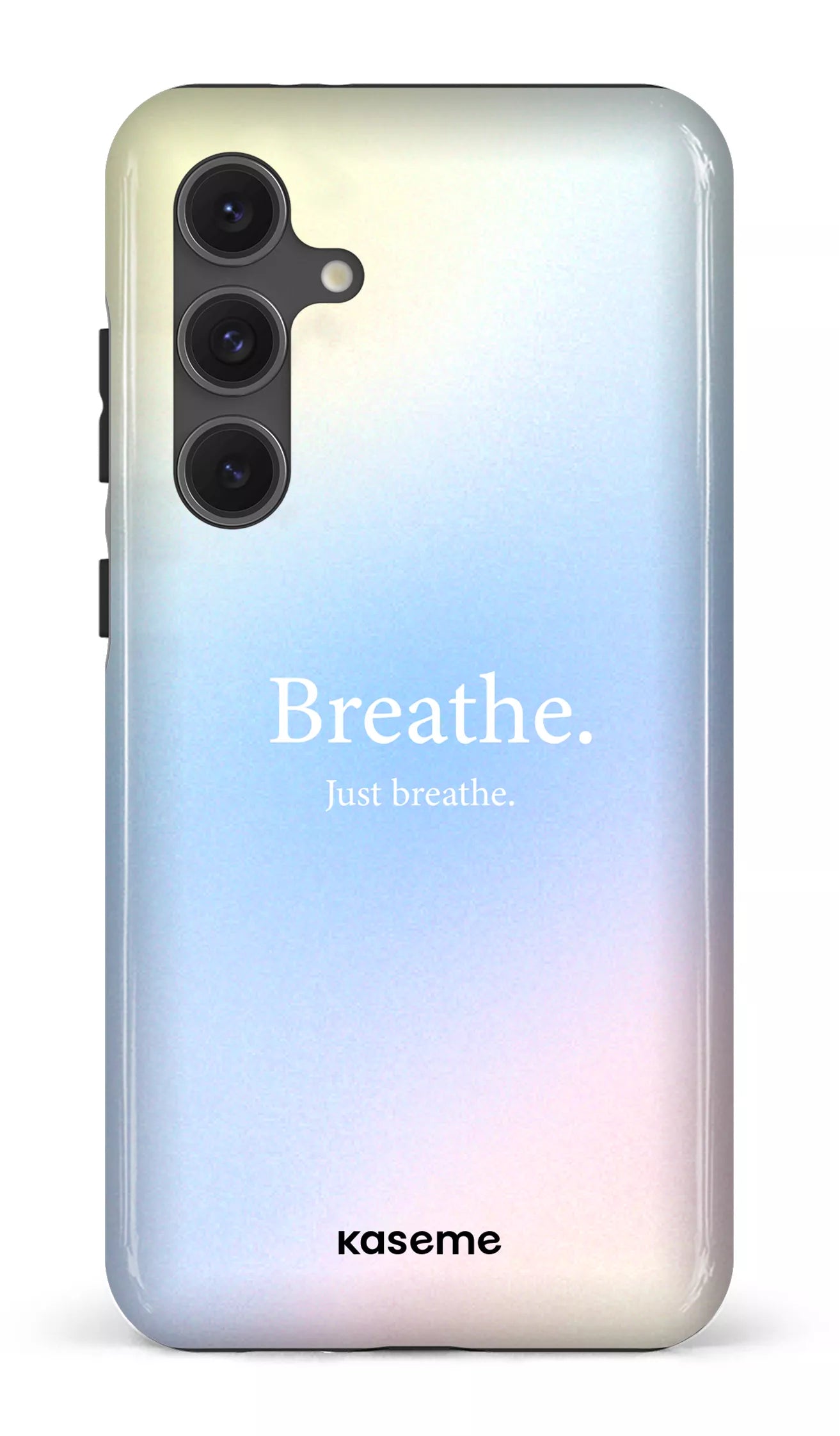 Galaxy S24FE Tough Just breathe blue -