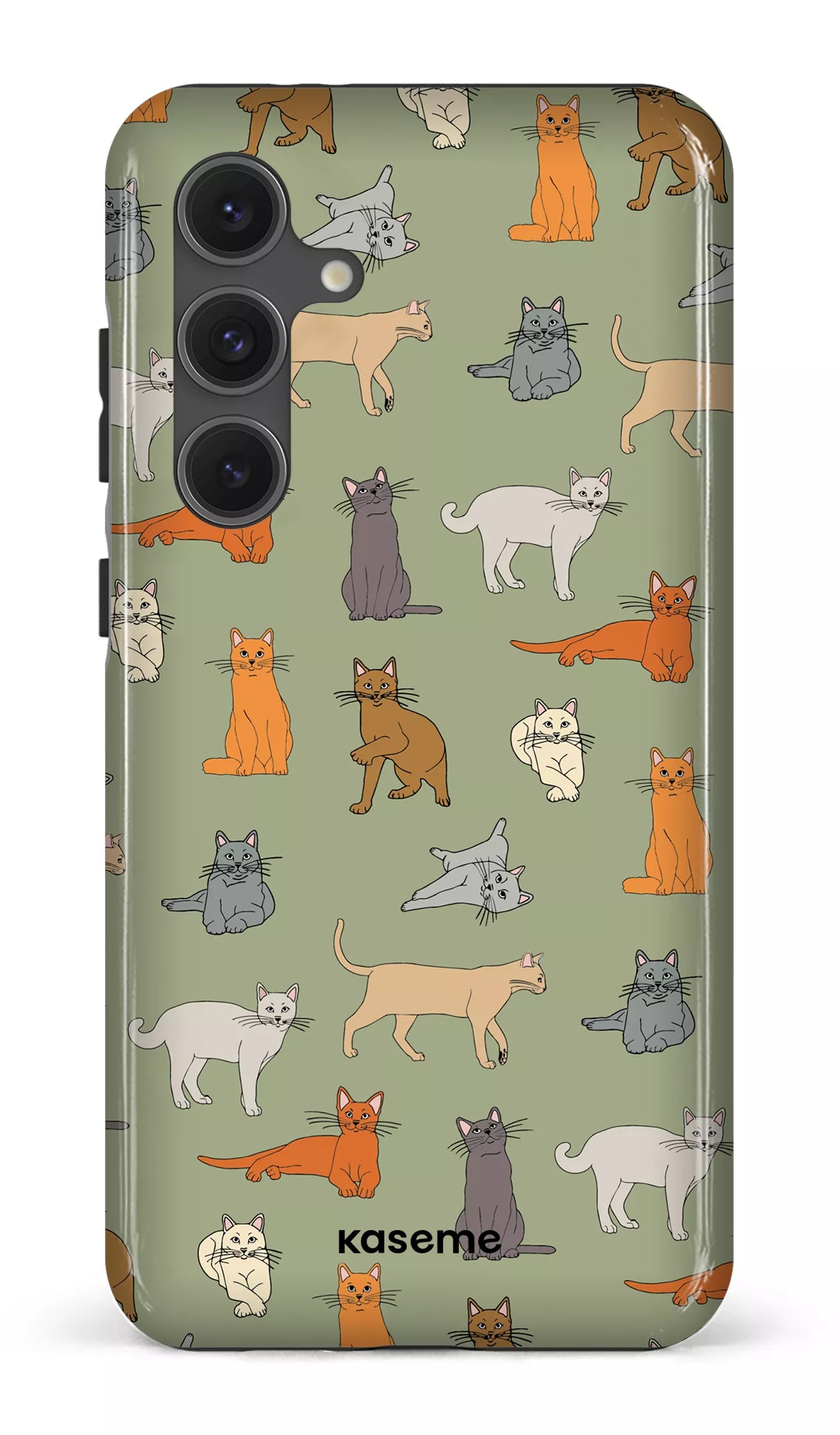Galaxy S24FE Tough Kitty green -