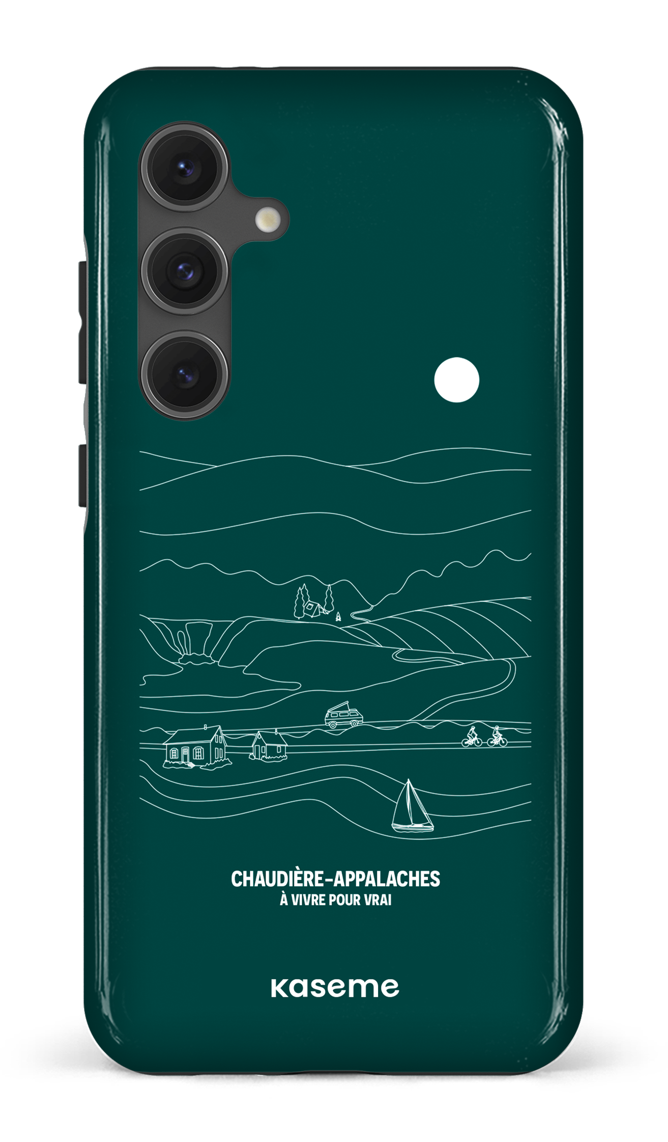 Galaxy S24FE Tough Paysage Line Art par TCA -