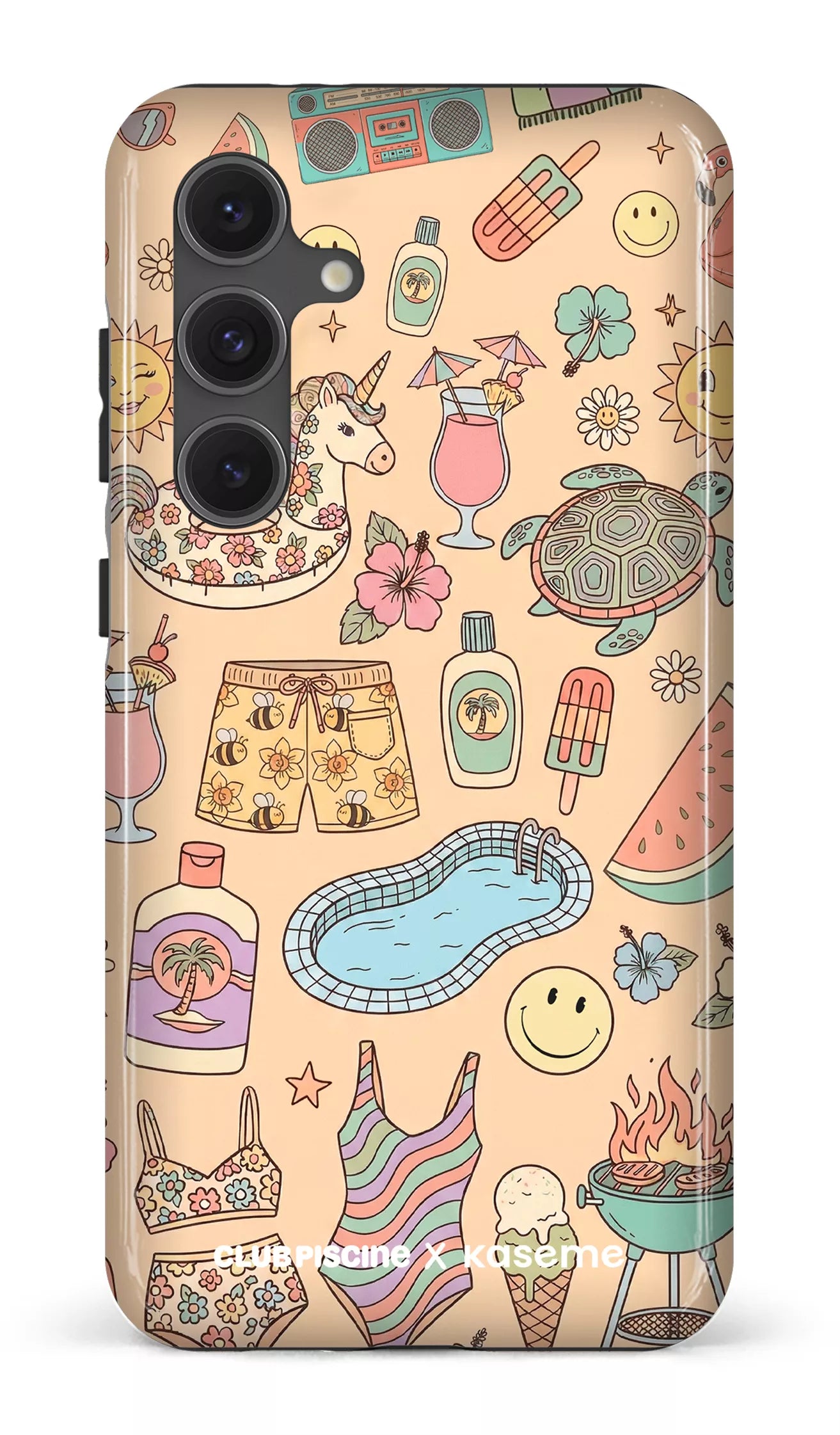 Galaxy S24FE Tough Summer Icon by Club Piscine -