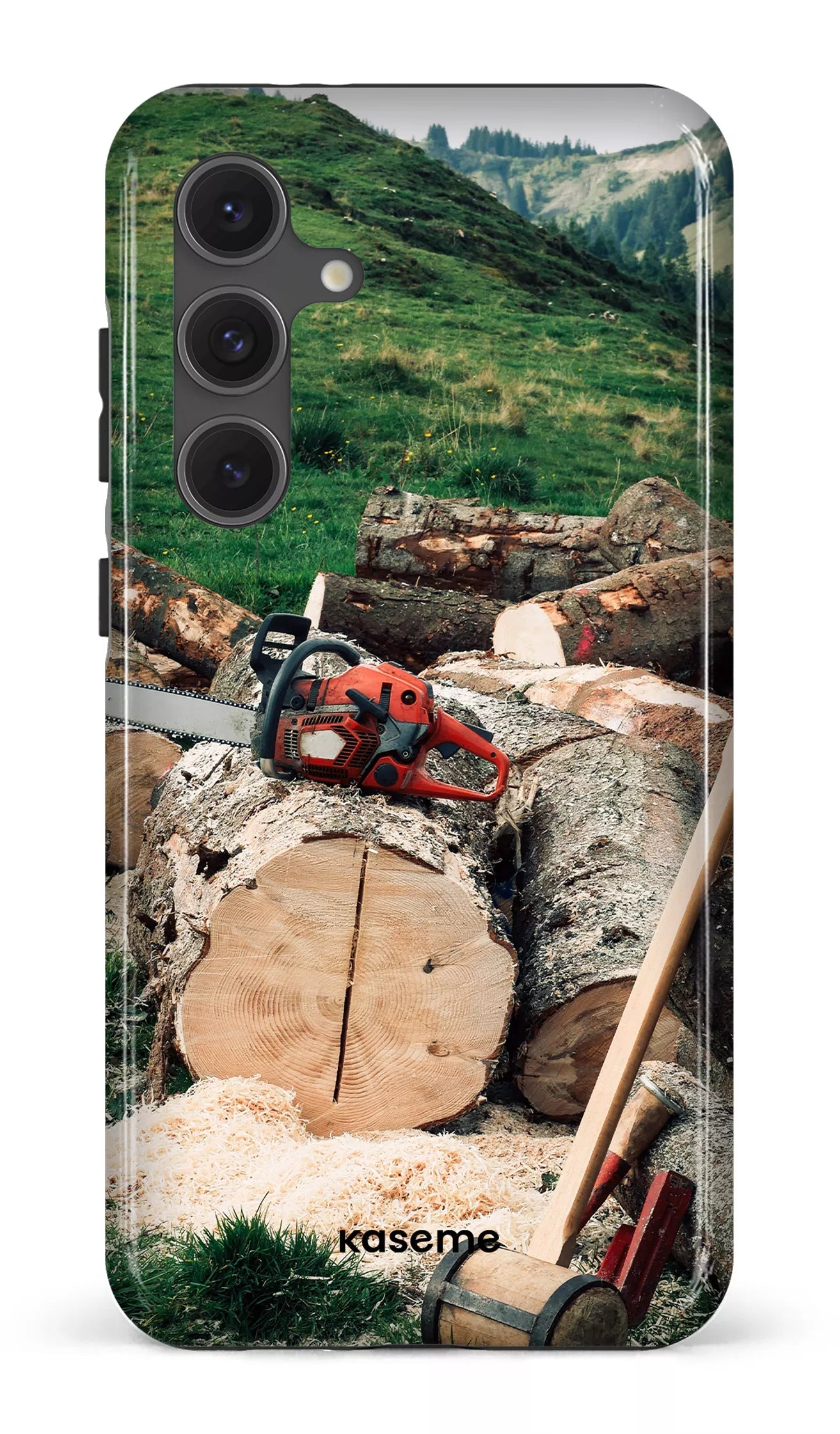 Galaxy S24FE Tough Timber Cut -