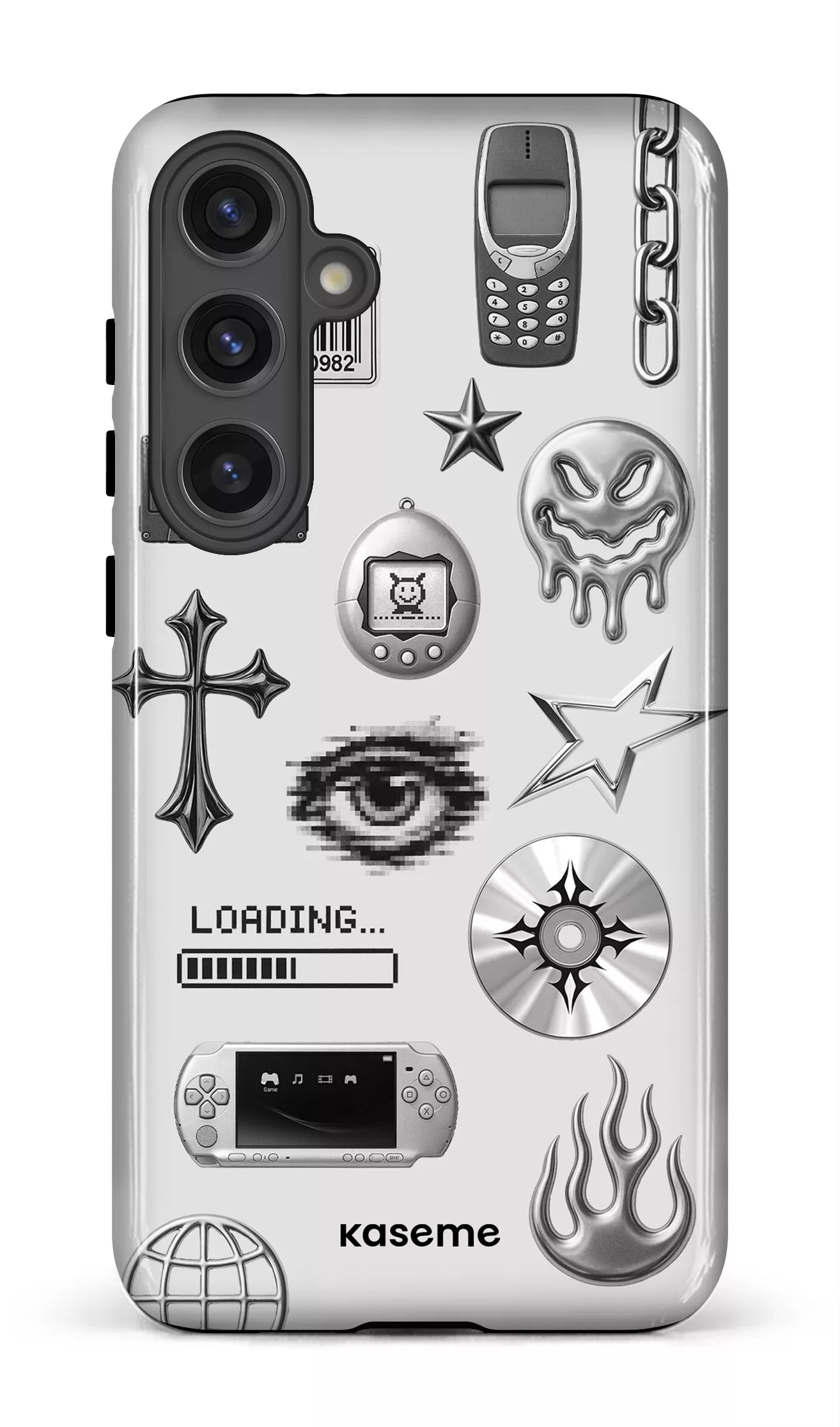 Galaxy S24 Plus Tough (Gloss) Chrome -