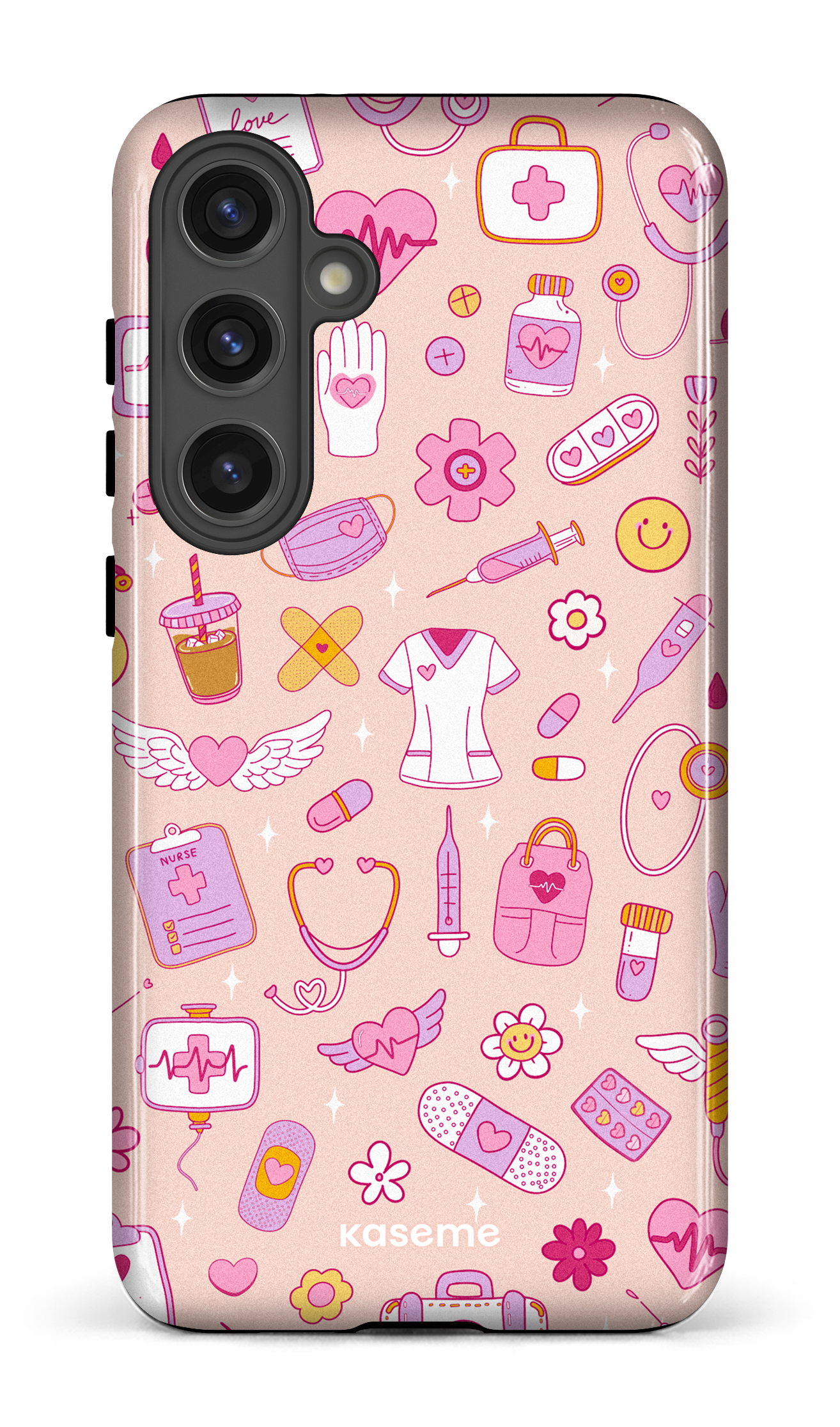 Galaxy S24 Plus Tough (Gloss) Code Pink -