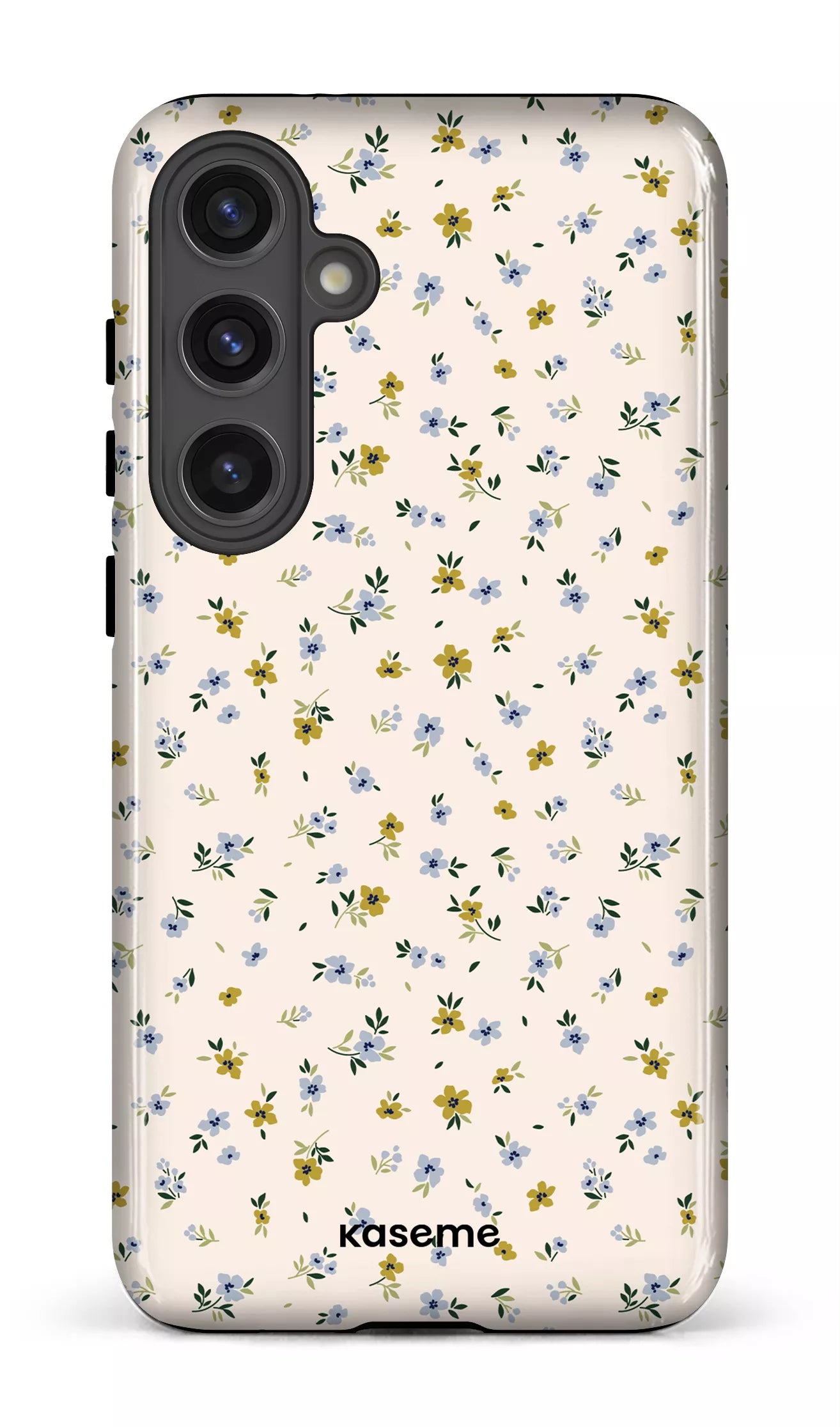Galaxy S24 Plus Tough (Gloss) Porcelain Blossom Blue -