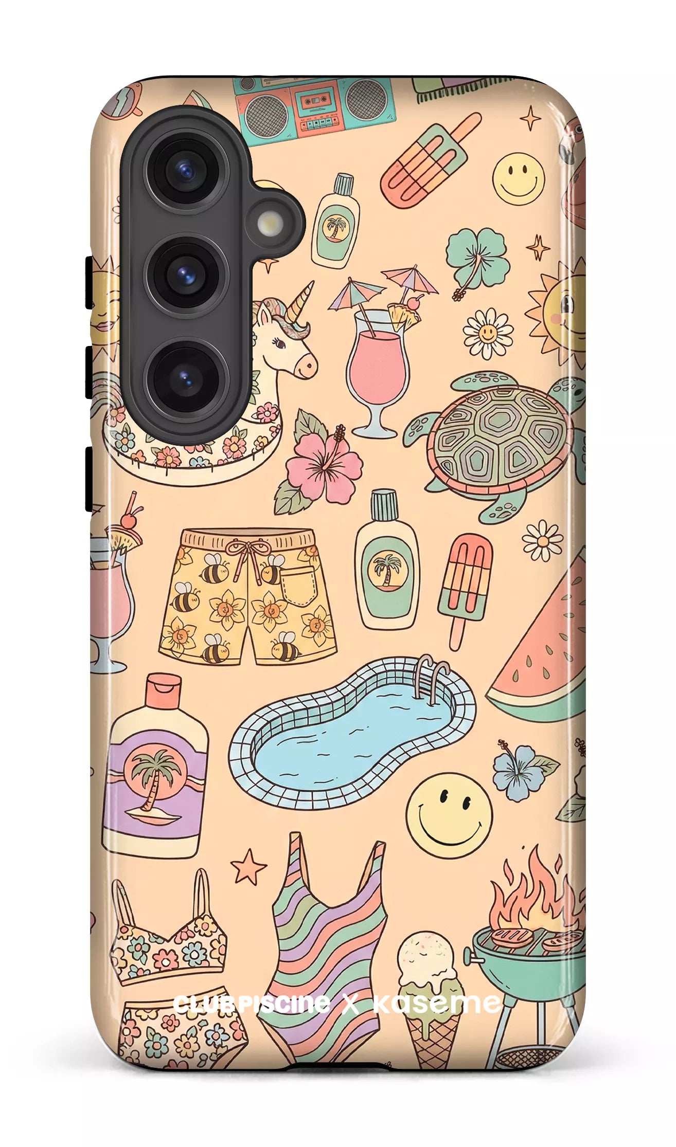 Galaxy S24 Plus Tough (Gloss) Summer Icon by Club Piscine -