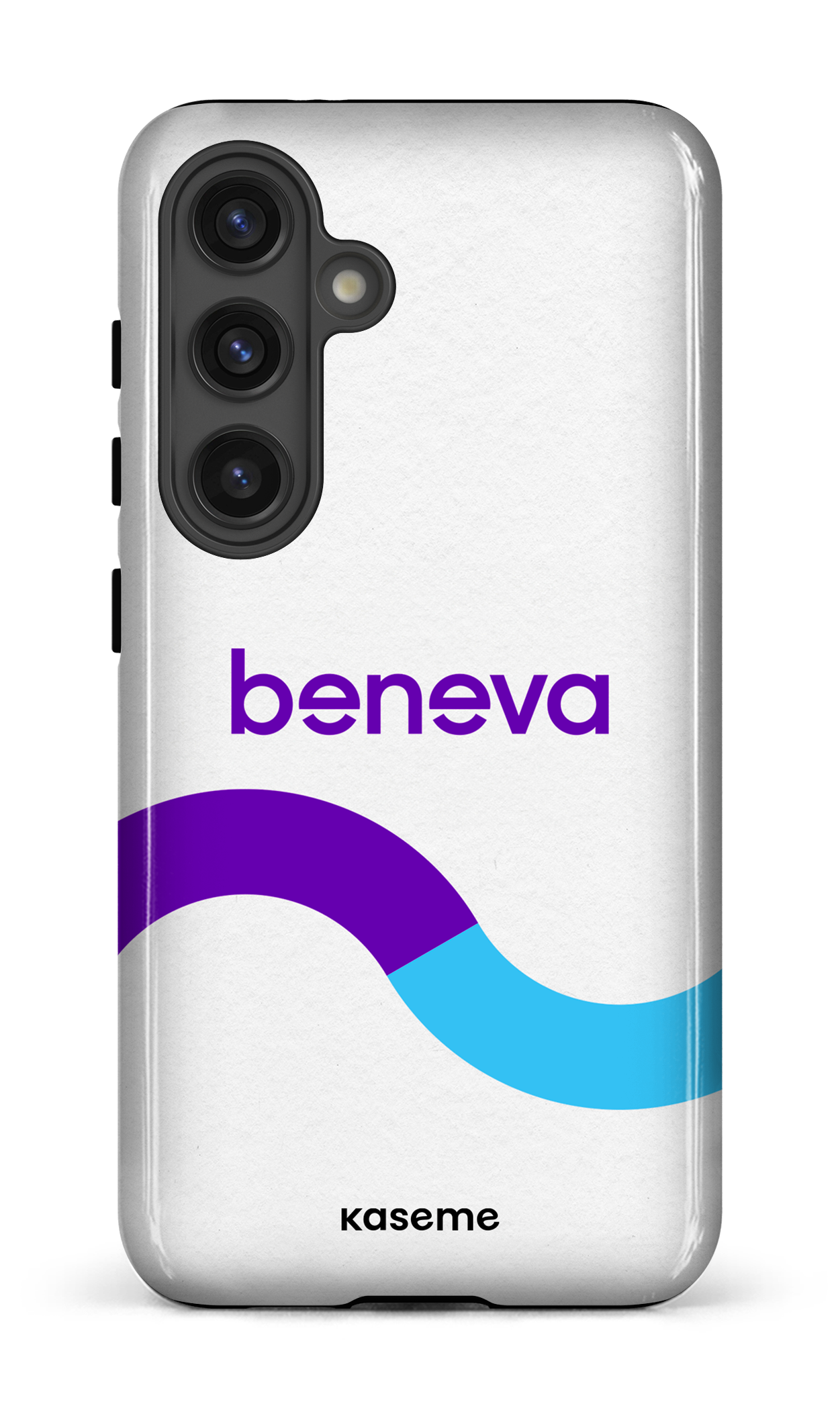 Galaxy S24 Tough (Gloss) Beneva Bleu -