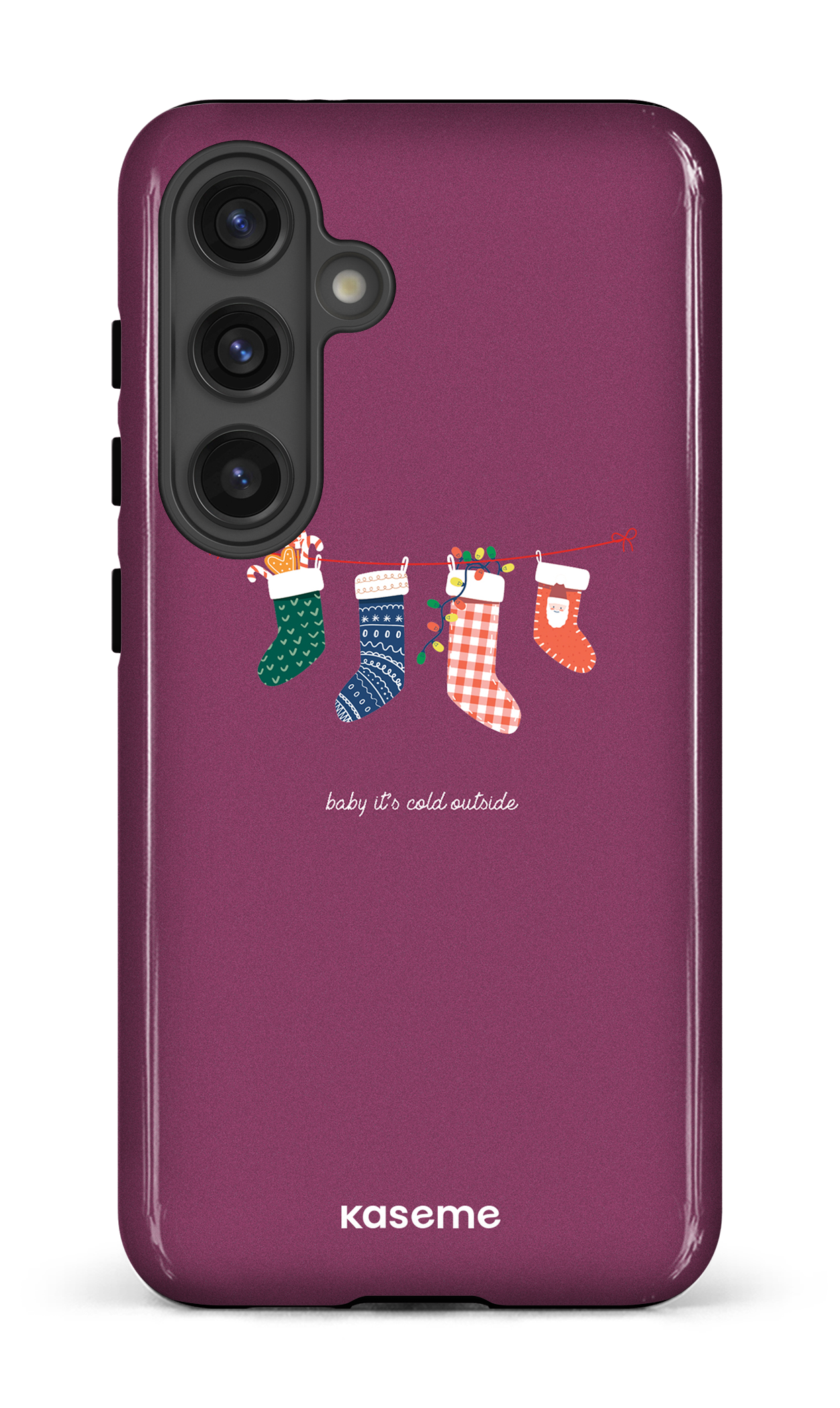 Galaxy S24 Tough (Gloss) Blessings Purple -