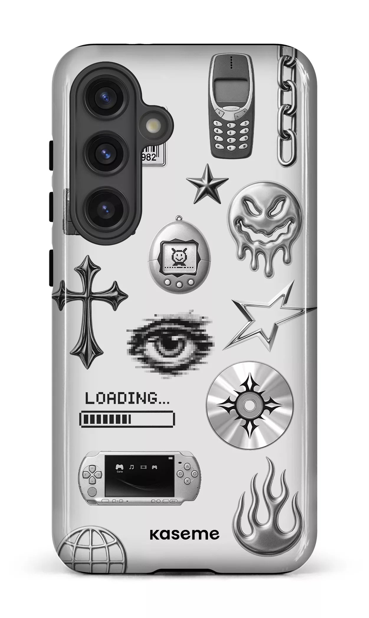 Galaxy S24 Tough (Gloss) Chrome -