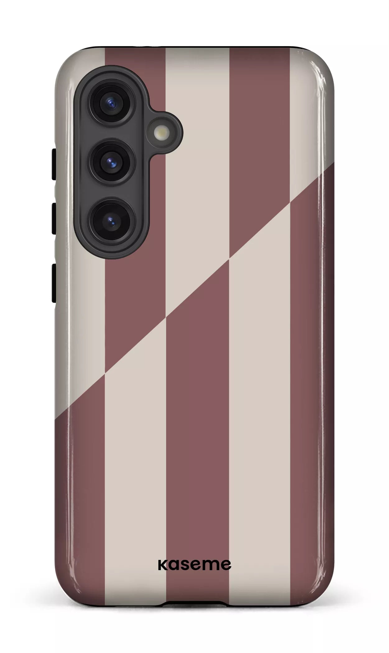 Galaxy S24 Tough (Gloss) Divided Brown -