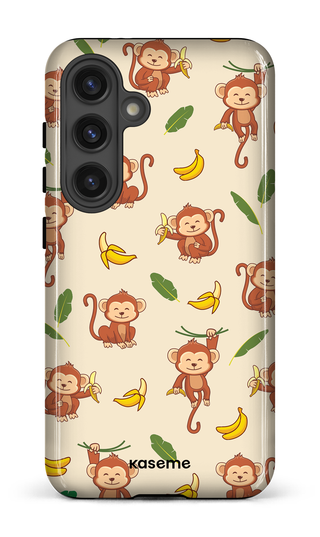 Galaxy S24 Tough (Gloss) Happy Monkey -
