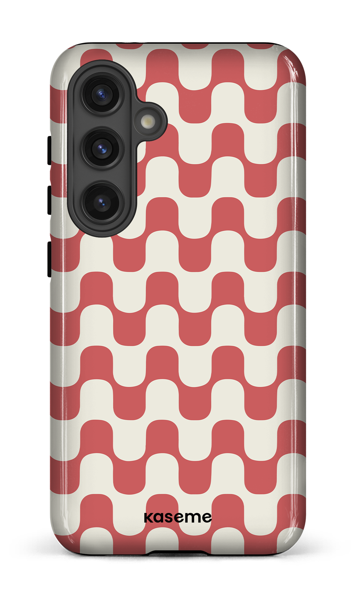 Galaxy S24 Tough (Gloss) Hippy Red -