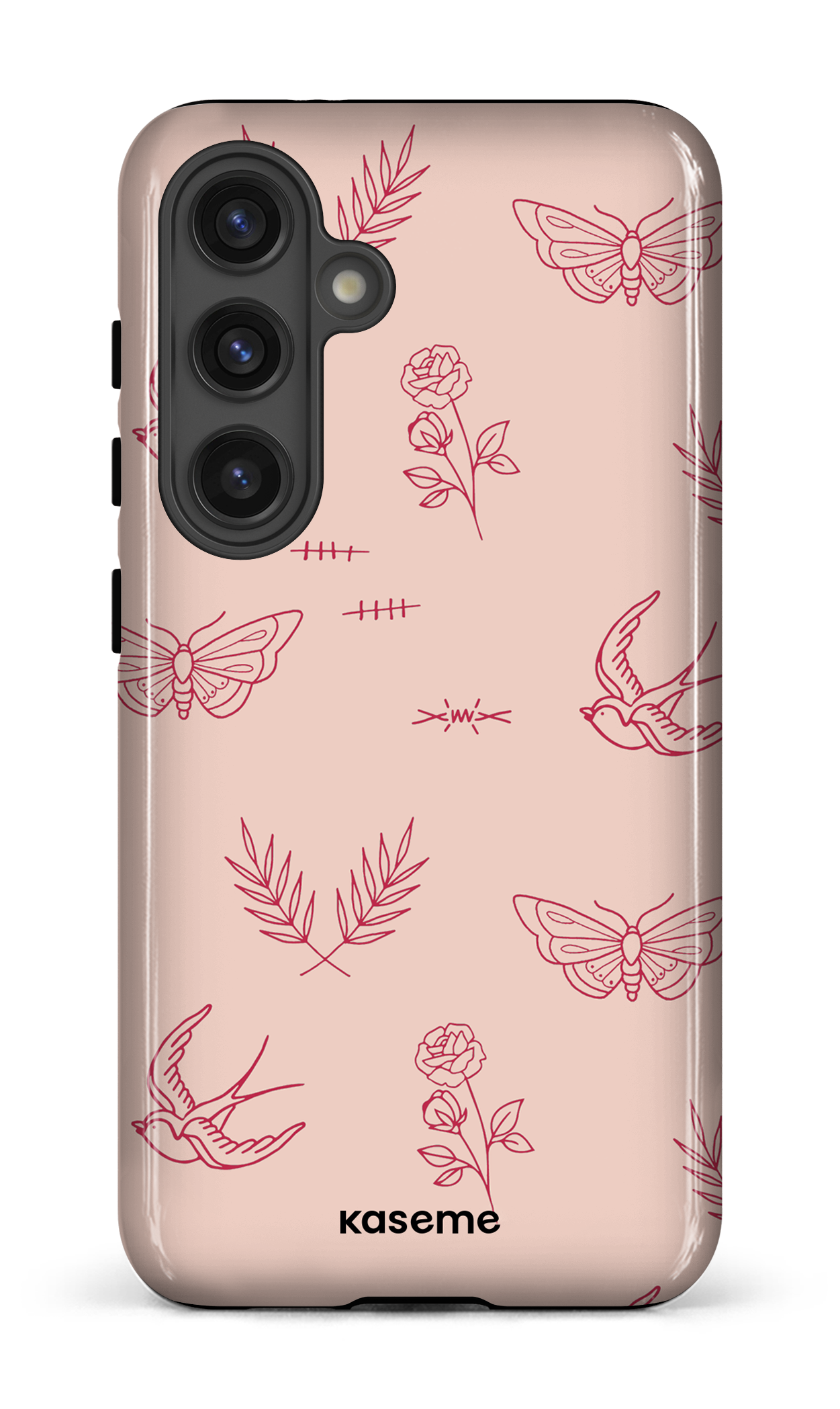 Galaxy S24 Tough (Gloss) Ink magenta -