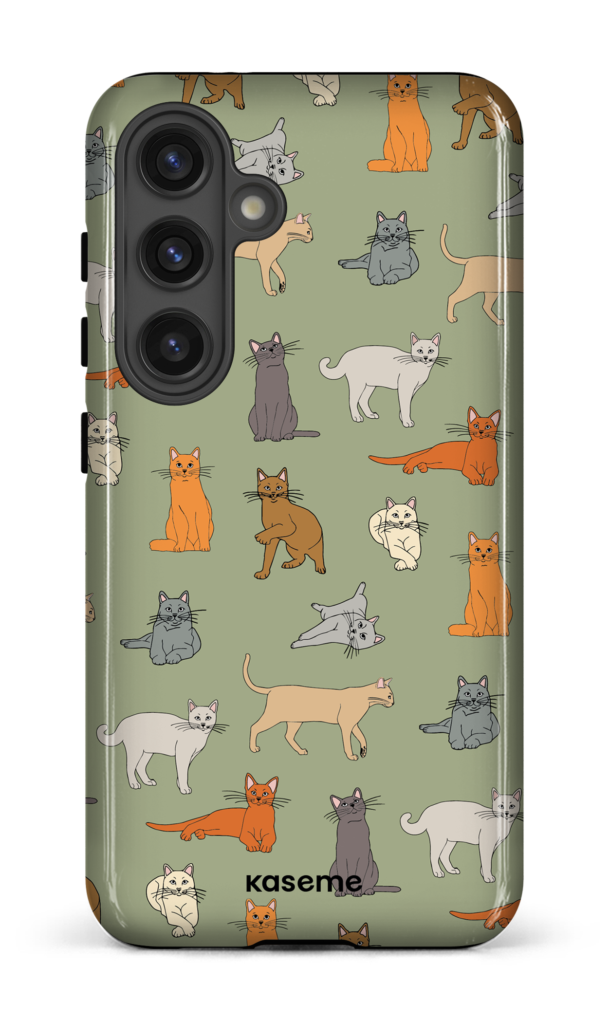 Galaxy S24 Tough (Gloss) Kitty green -