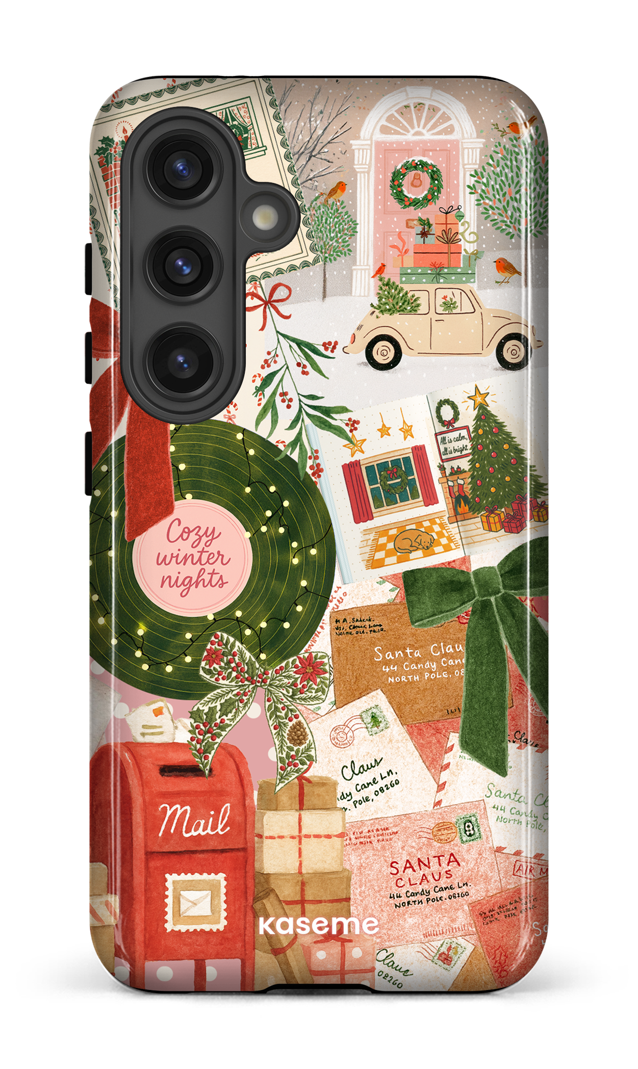 Galaxy S24 Tough (Gloss) Merry Mail -