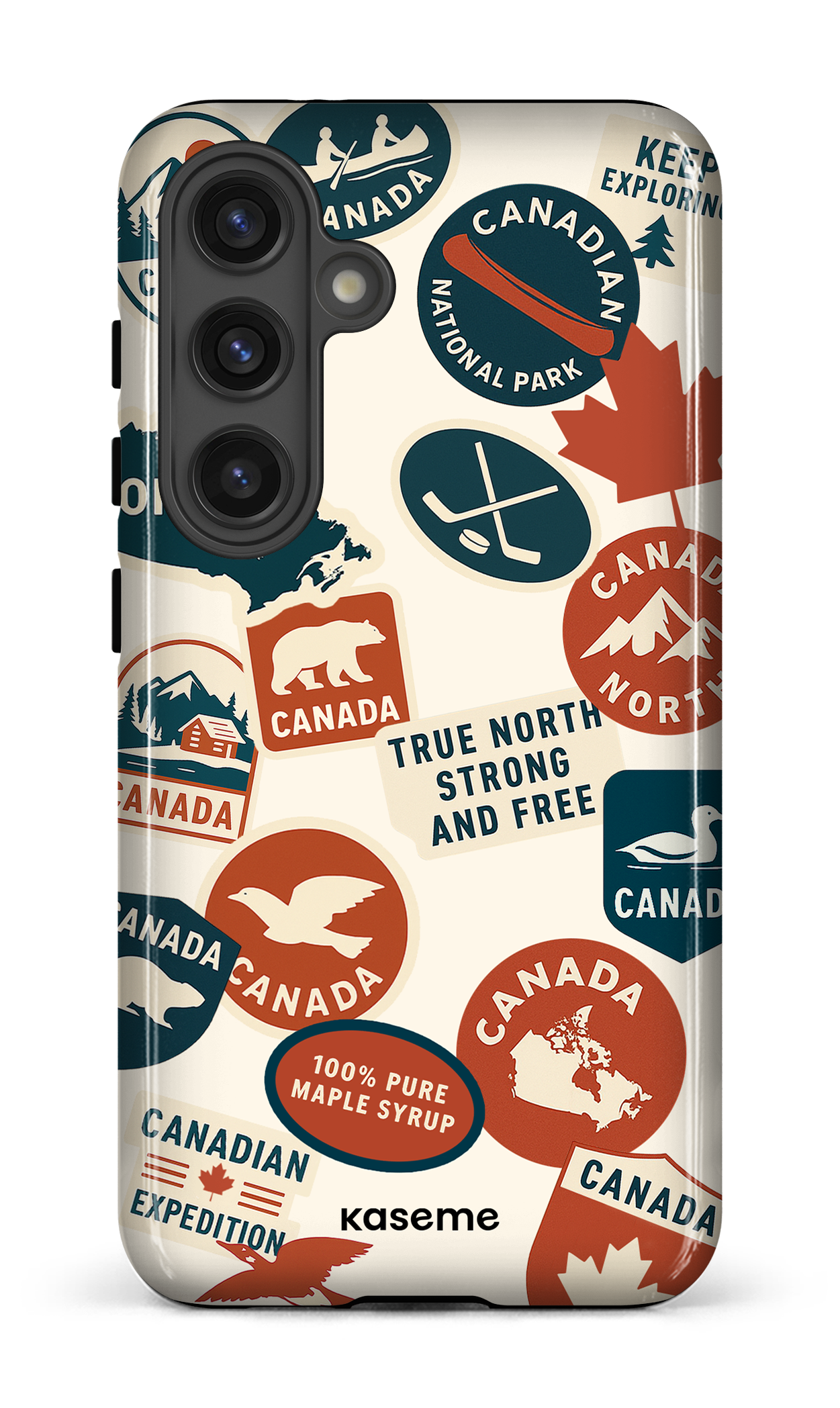 Galaxy S24 Tough (Gloss) Oh Maple -