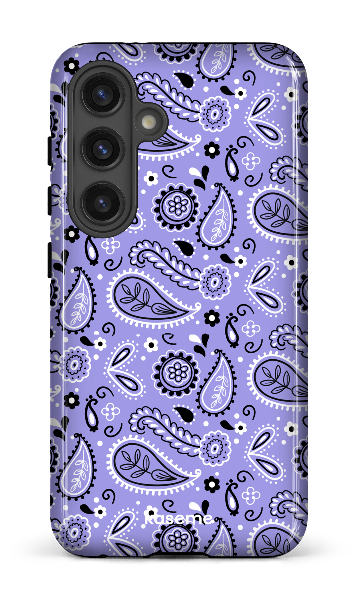 Galaxy S24 Tough (Gloss) Paisley Purple -
