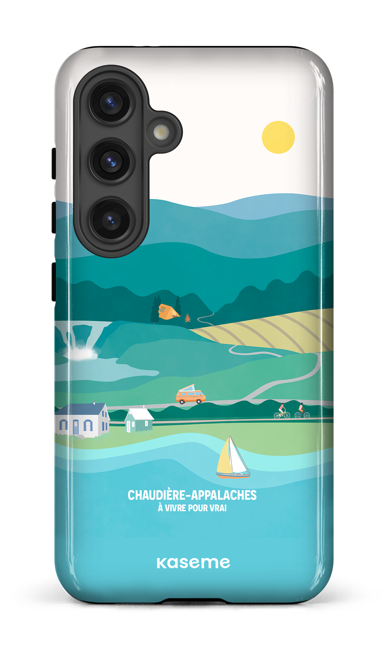 Galaxy S24 Tough (Gloss) Paysage par TCA -