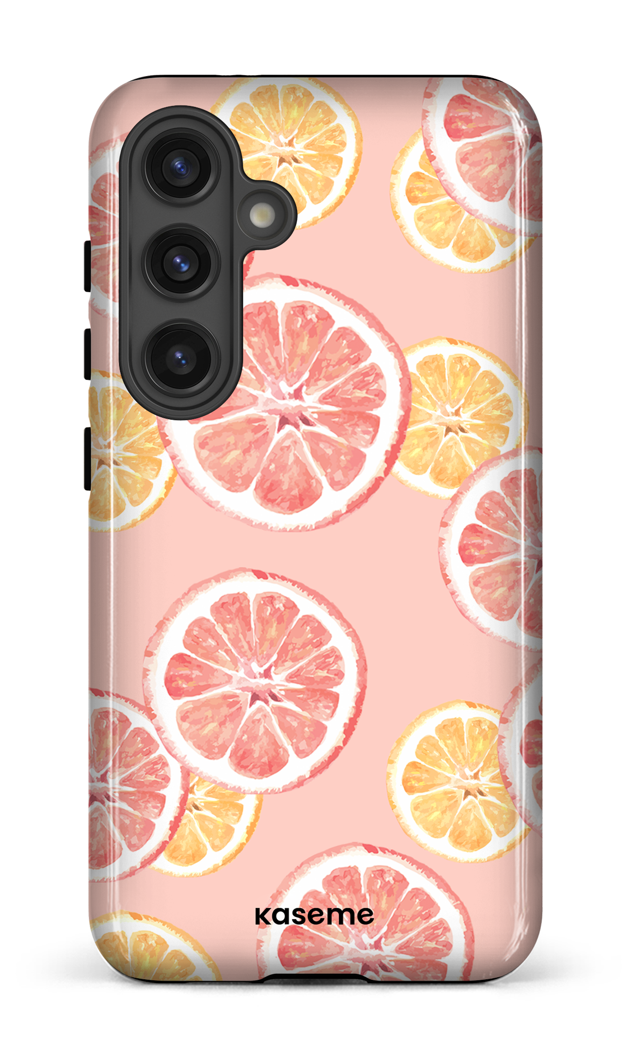 Galaxy S24 Tough (Gloss) Pink Lemonade phone case -