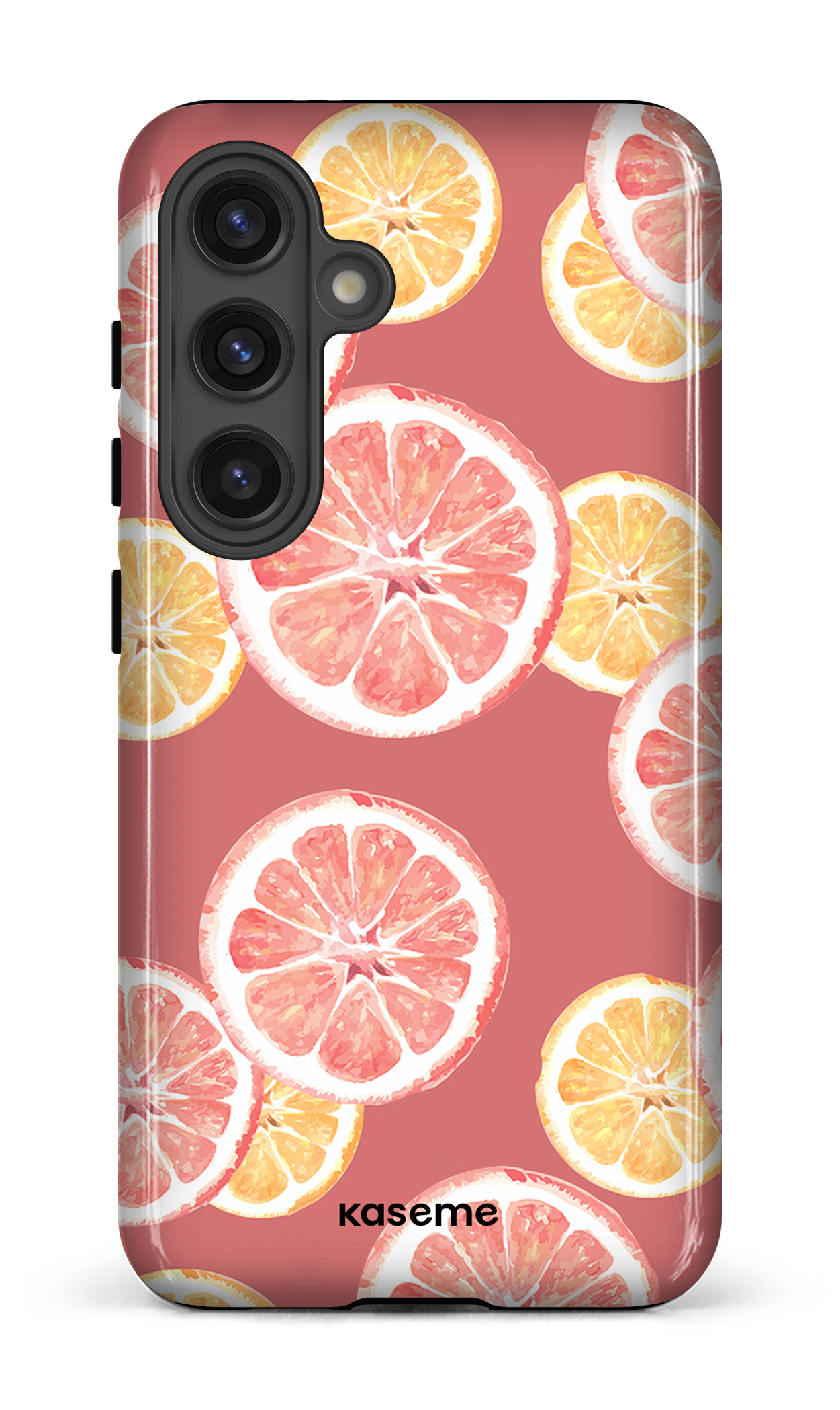 Galaxy S24 Tough (Gloss) Pink lemonade raspberry -