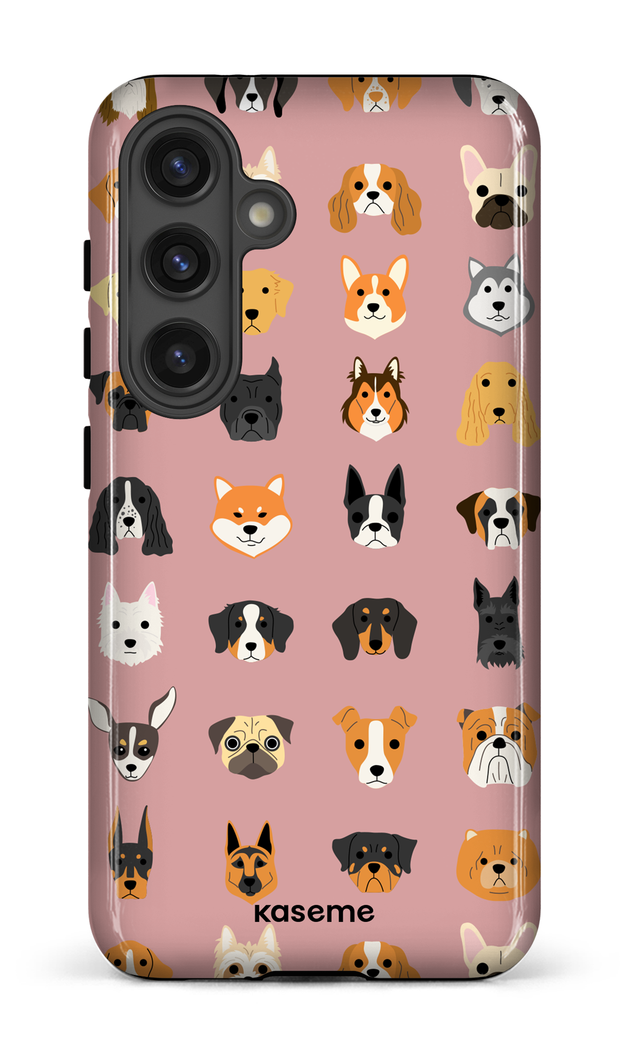 Galaxy S24 Tough (Gloss) Pup pink -