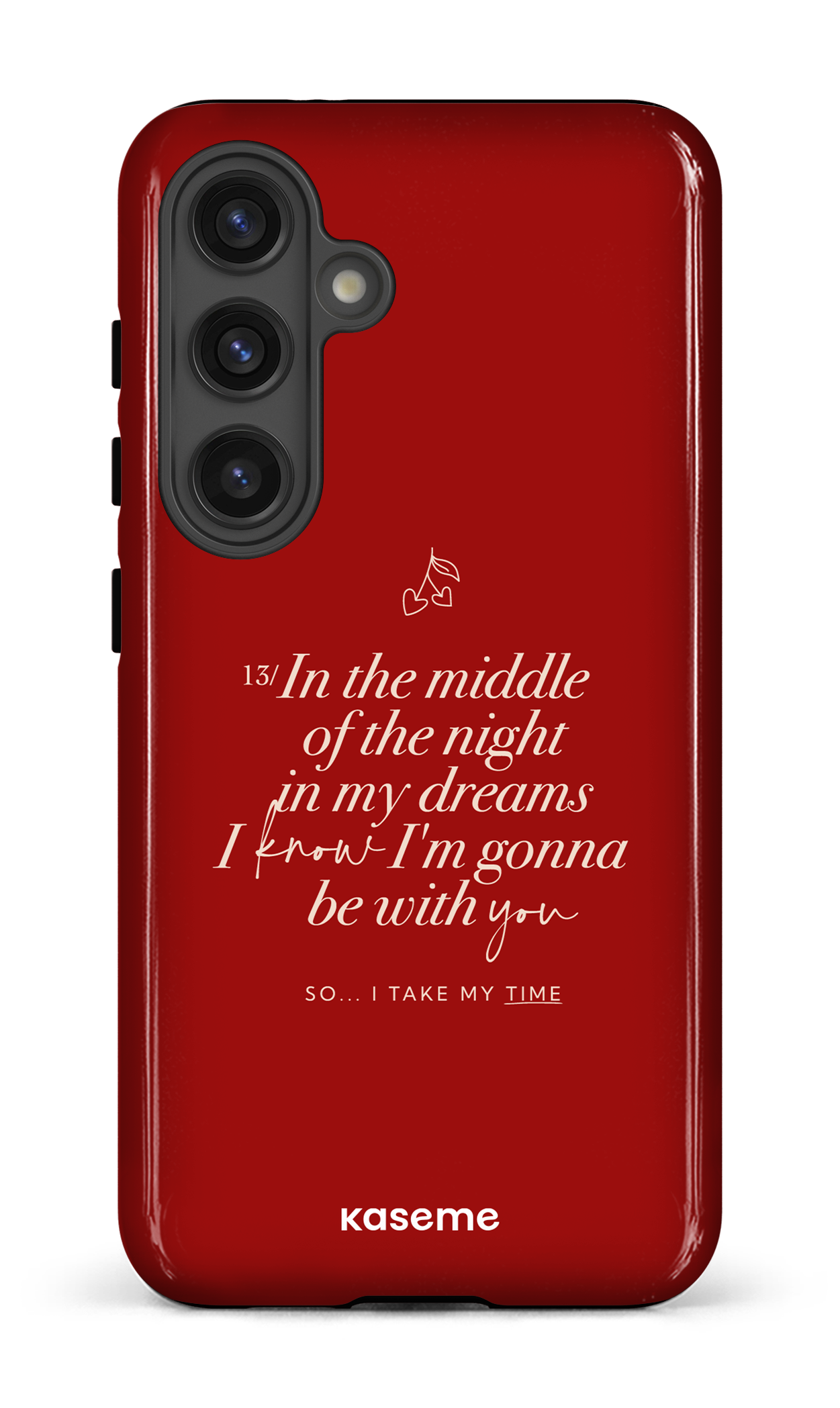 Galaxy S24 Tough (Gloss) Ready For It Red -